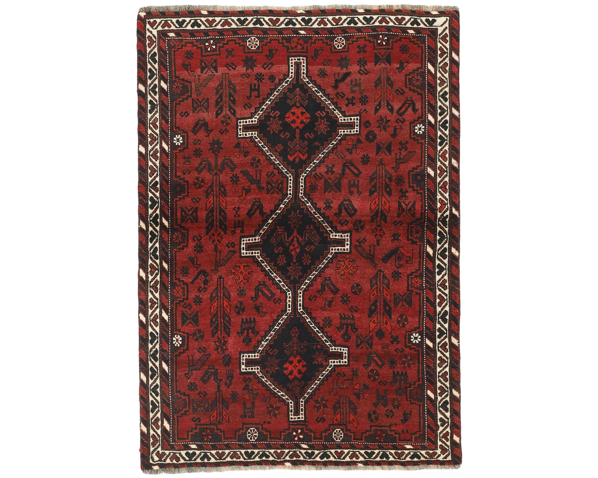 Shiraz orientalisk matta 118 x 168 cm