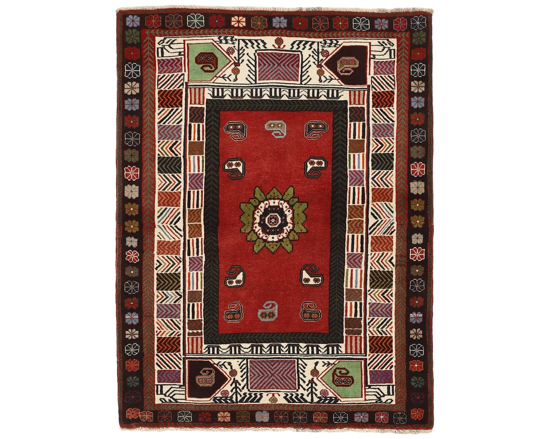 Kashghai orientalisk matta 110 x 150 cm