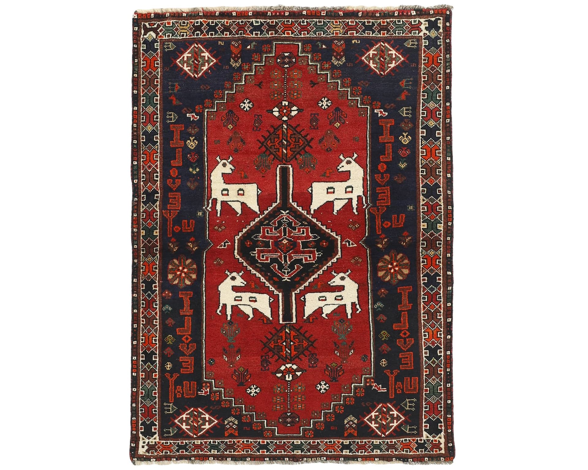 Kashghai orientalisk matta 119 x 168 cm