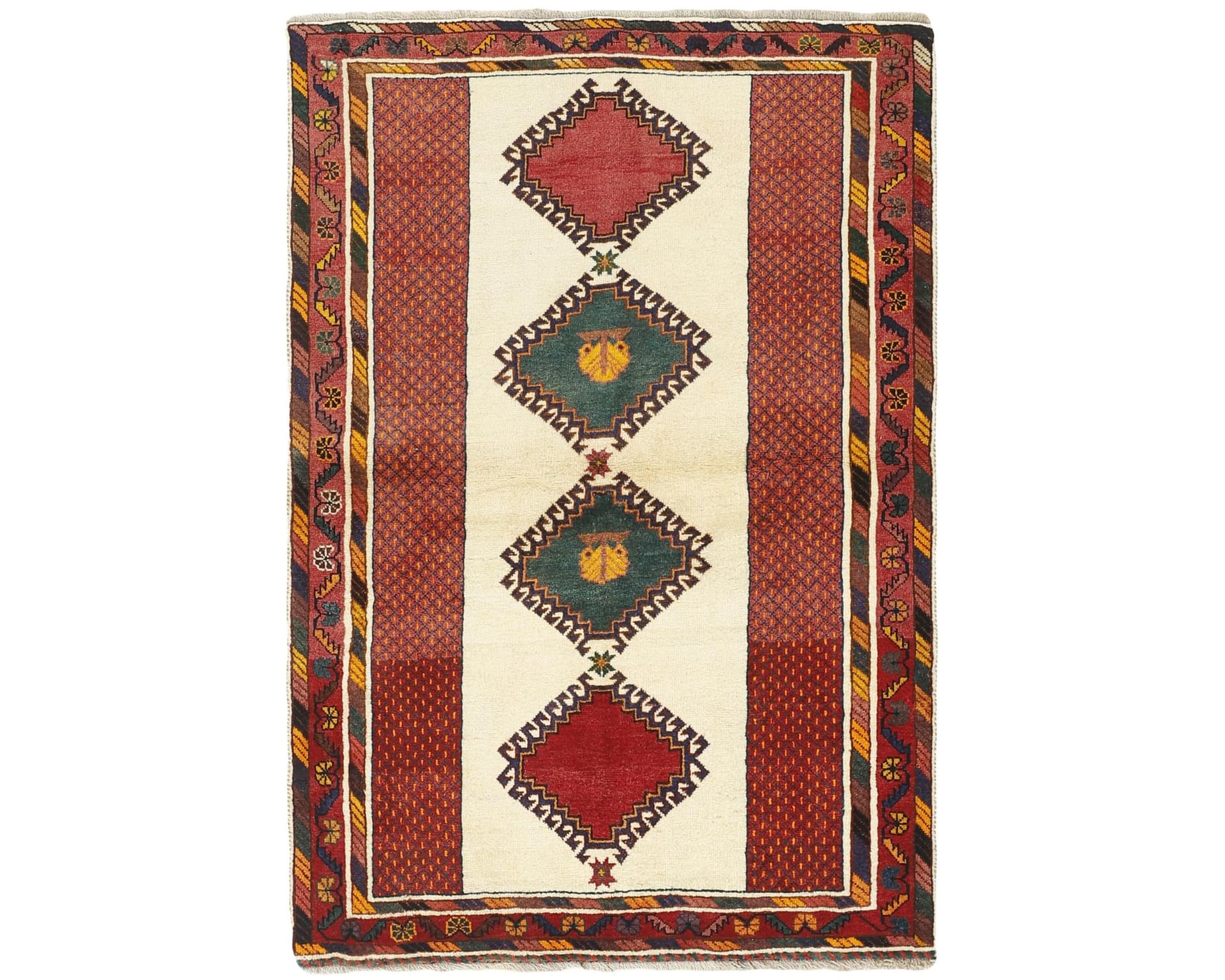 Kashghai orientalisk matta 122 x 177 cm