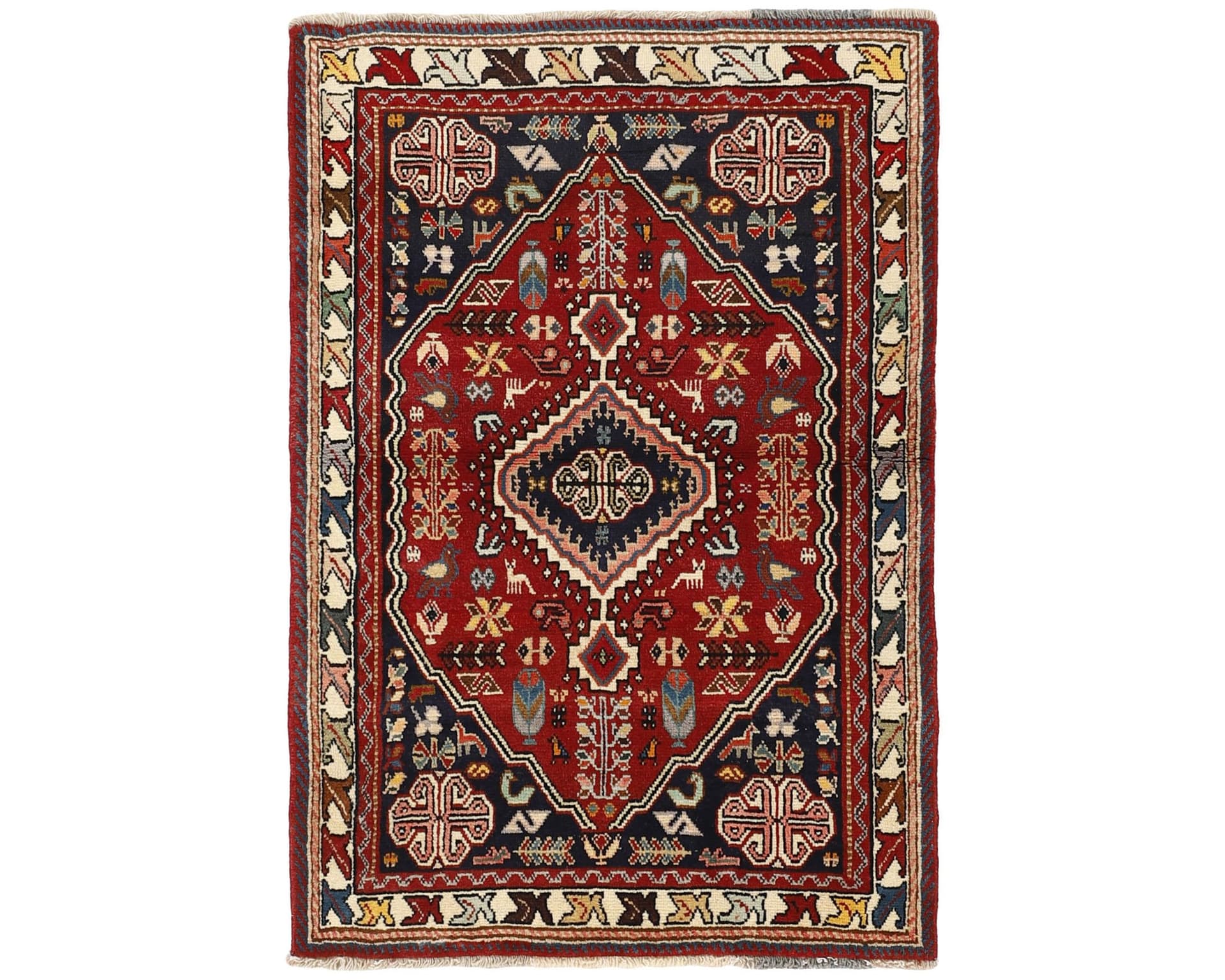 Shiraz orientalisk matta 101 x 147 cm