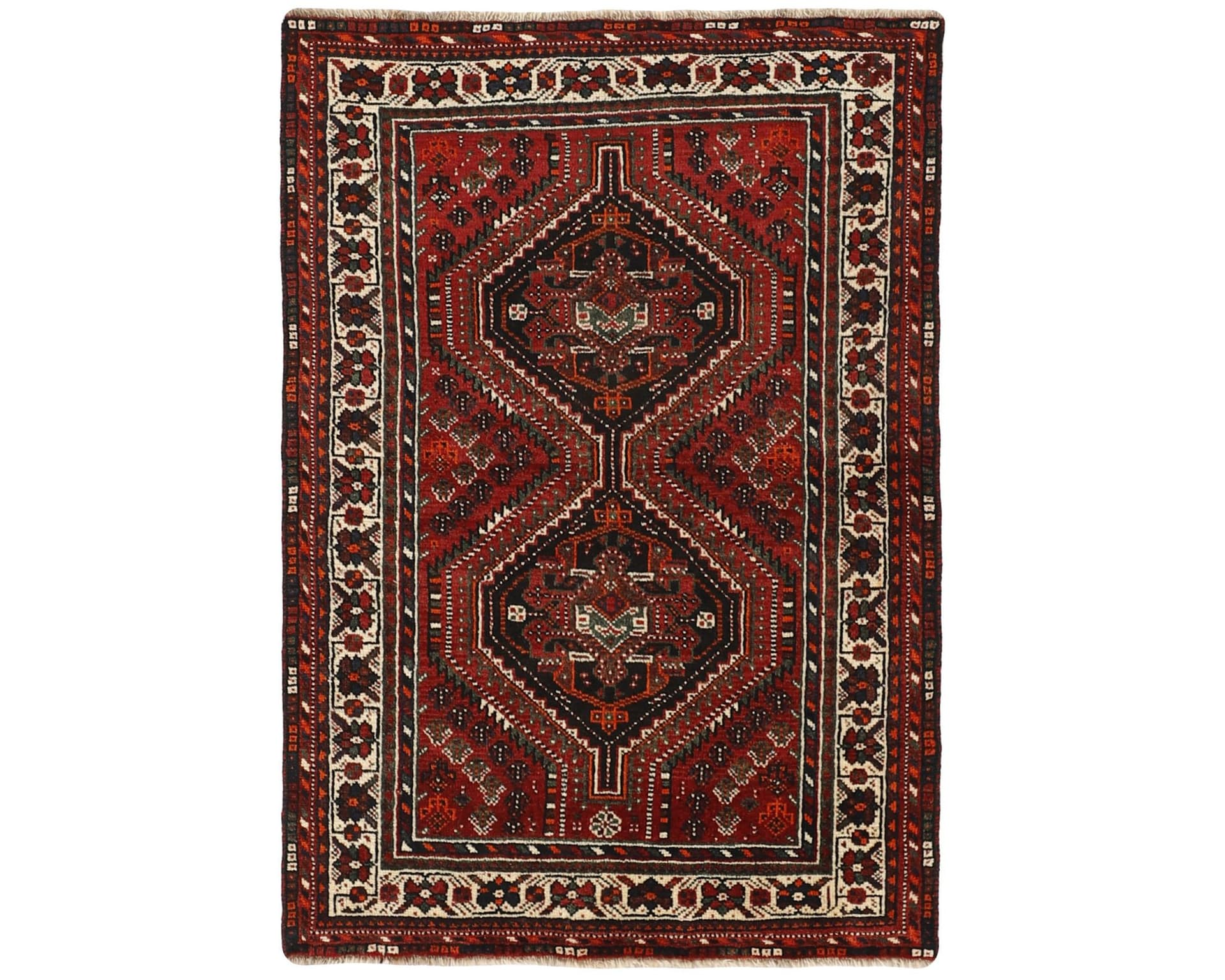 Shiraz orientalisk matta 108 x 157 cm