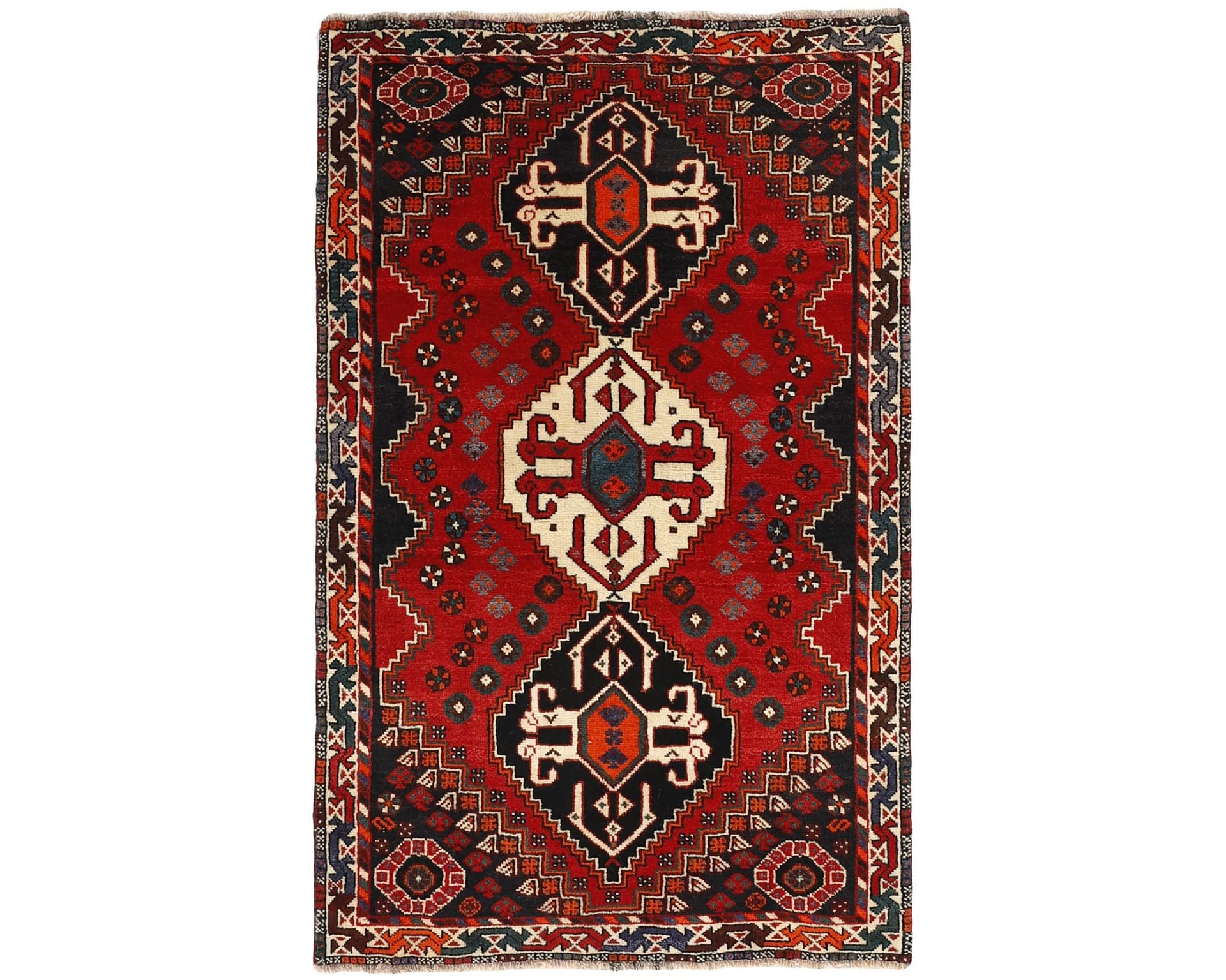 Kashghai orientalisk matta 108 x 176 cm
