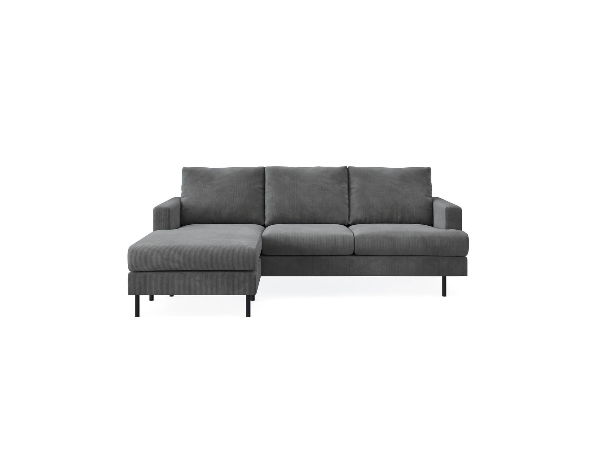 Menard Compact 3-sits divansoffa grå