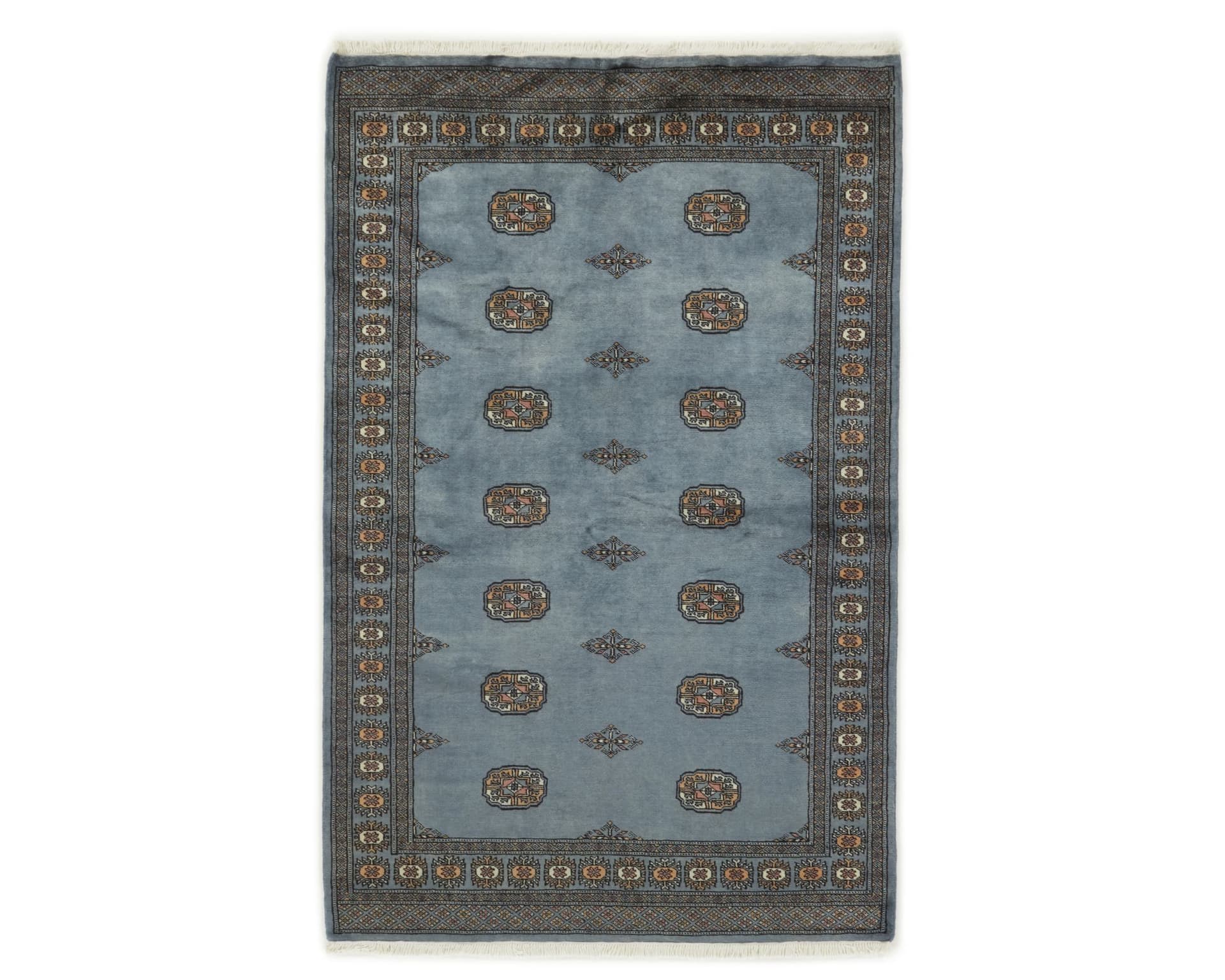 Pakistan handknotted orientalisk matta 139 x 214 cm
