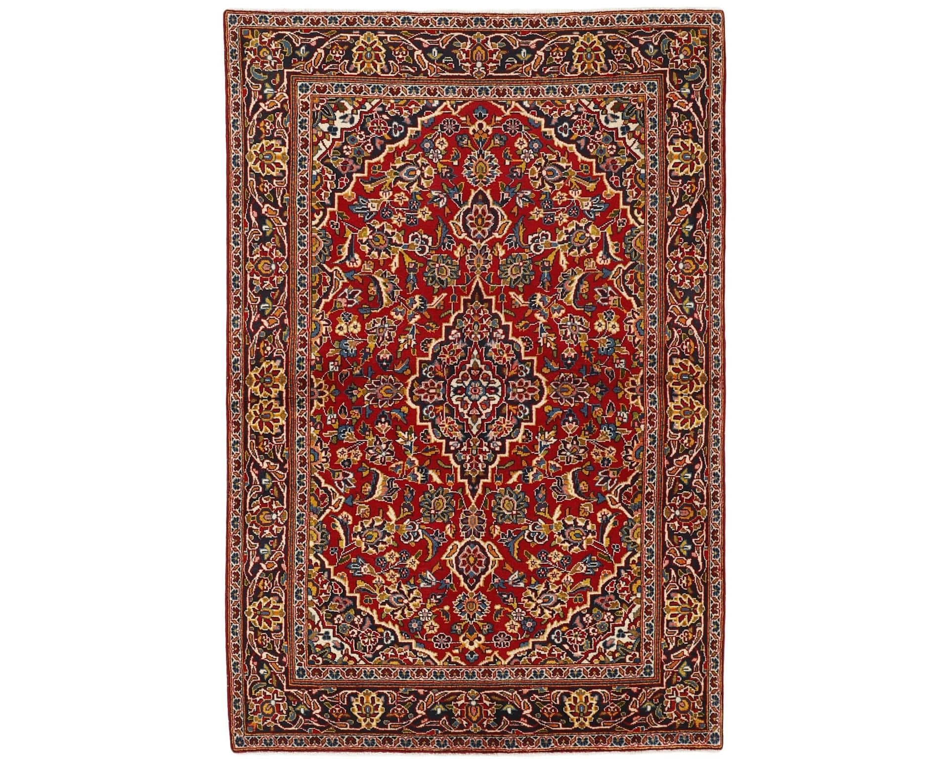 Keshan orientalisk matta 133 x 202 cm