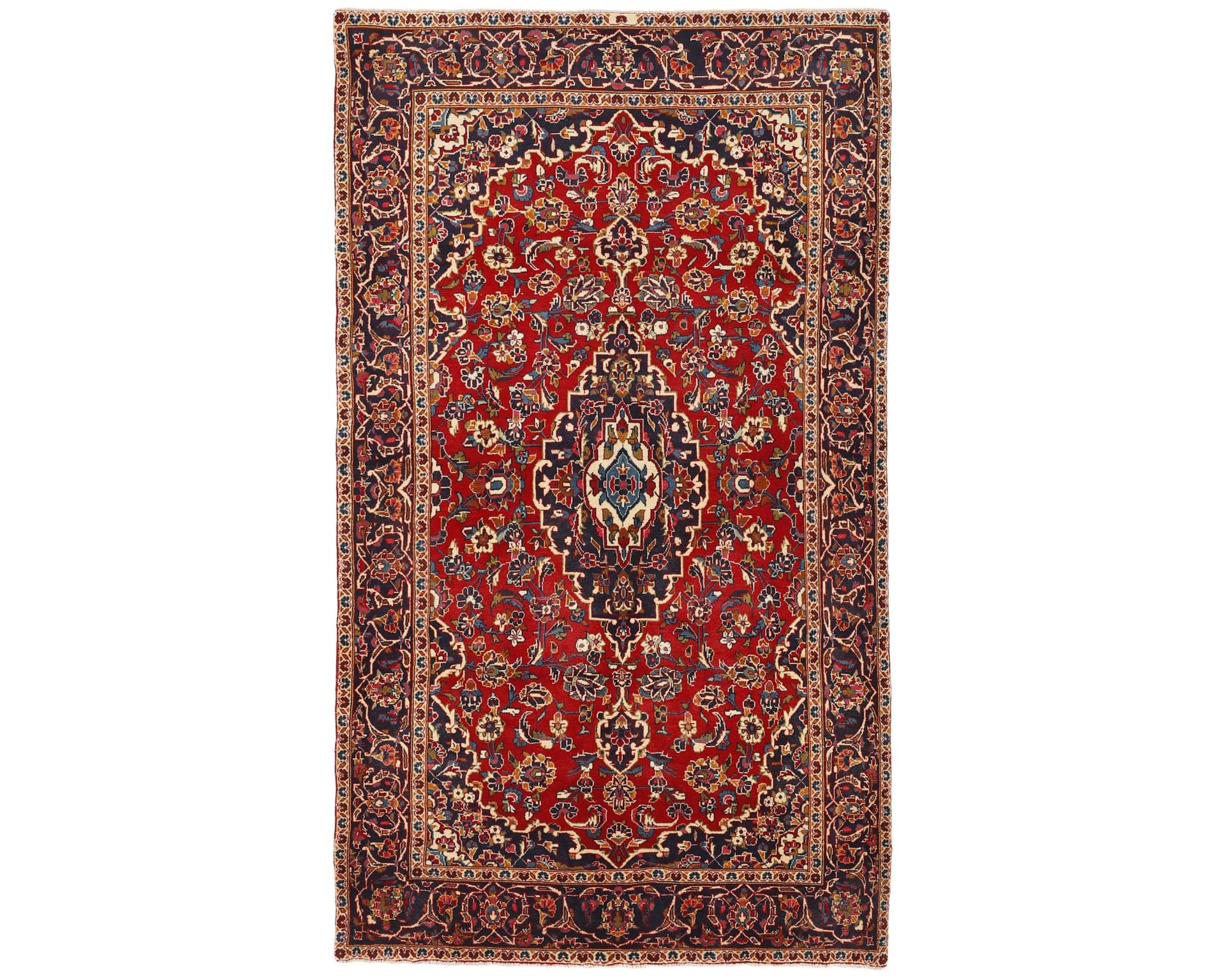 Keshan orientalisk matta 144 x 255 cm
