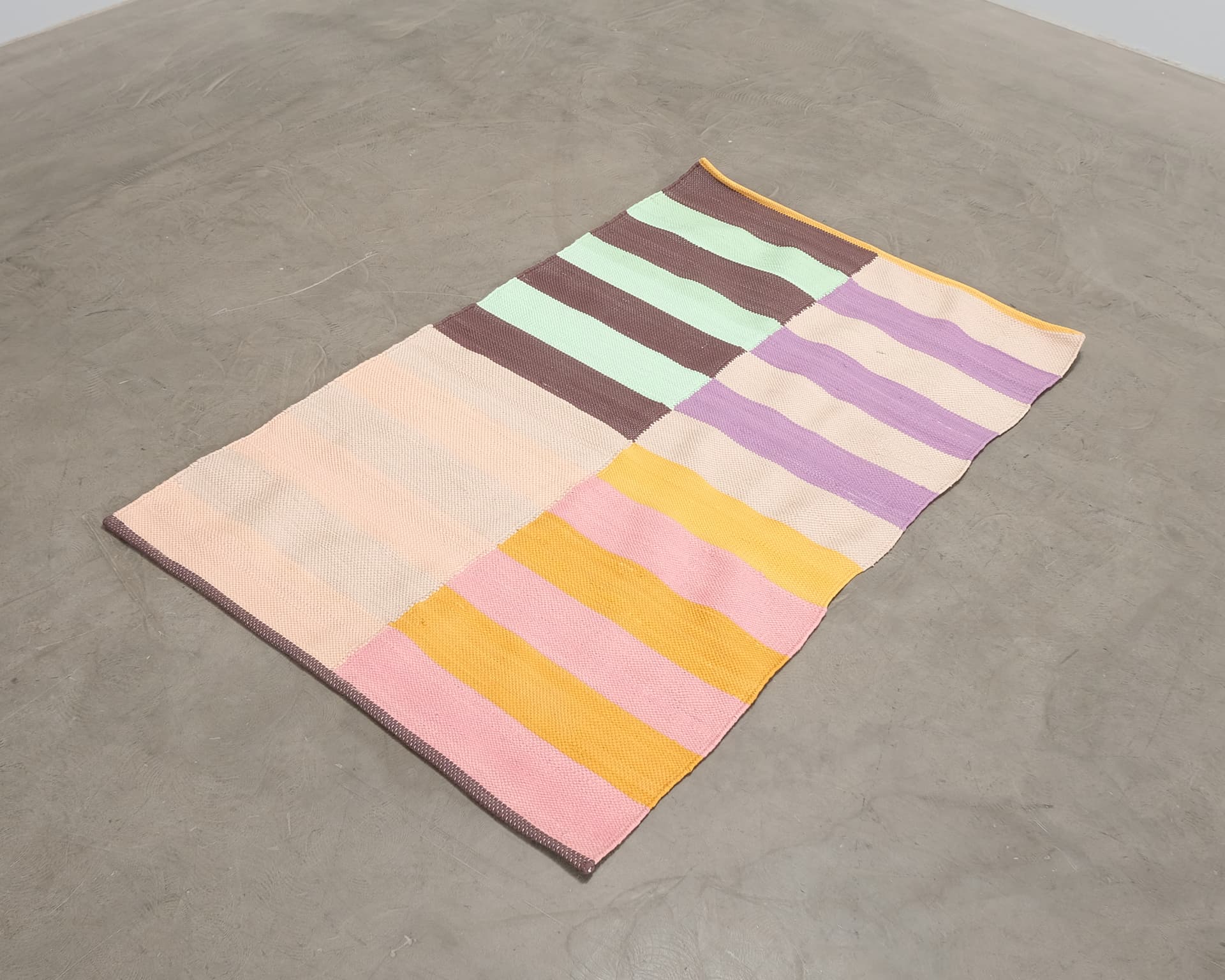Rugvista Pippi matta 100 x 160 cm flerfärgad
