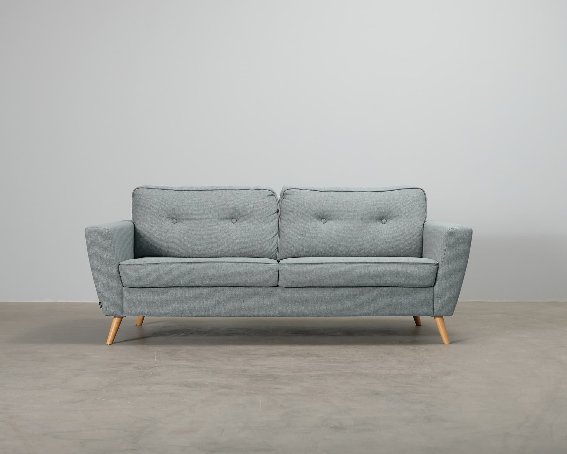 Isku Diva 2,5-sits soffa grå