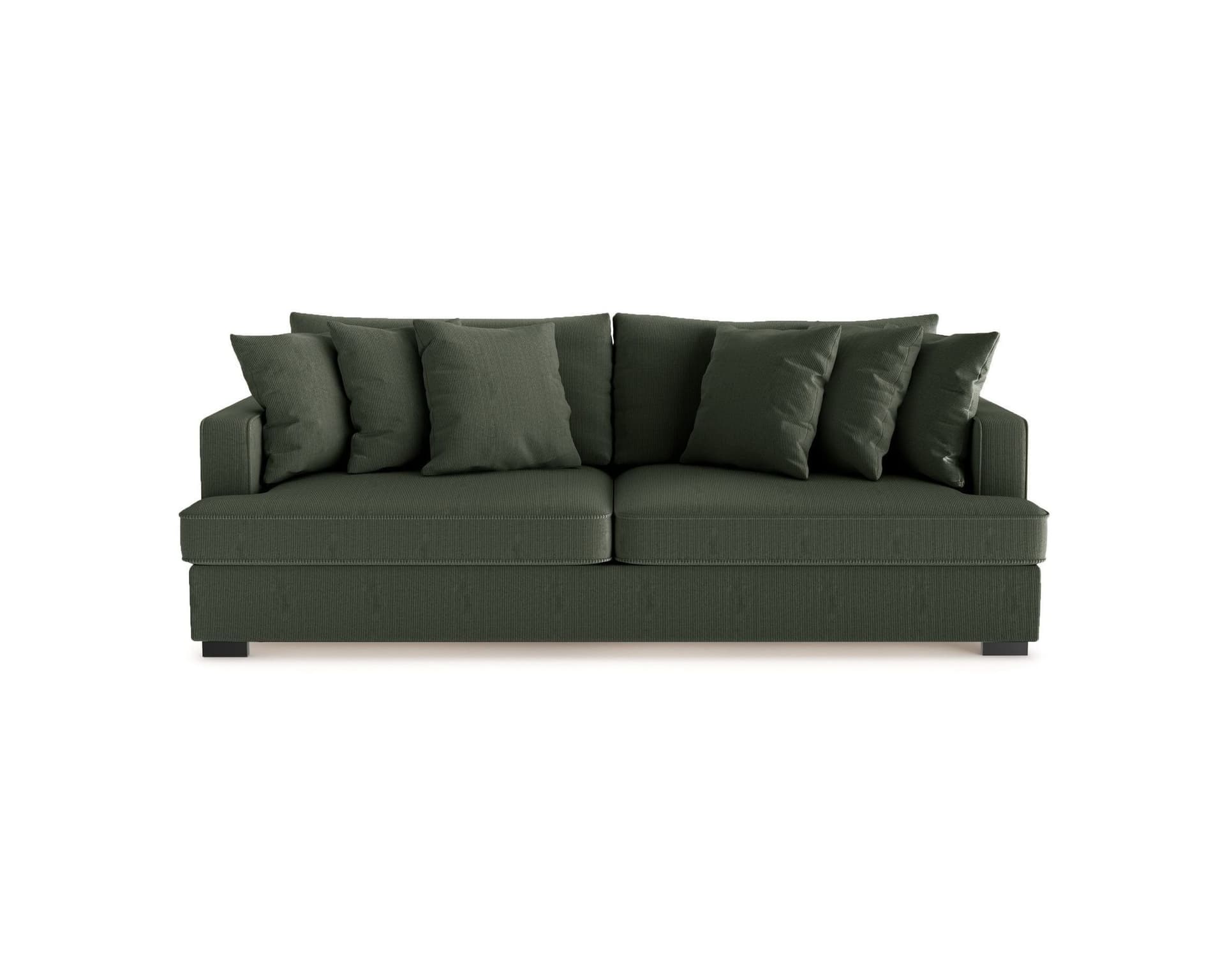 Scandinavian Choice Rossita 4-sits djup soffa i grön Manchester