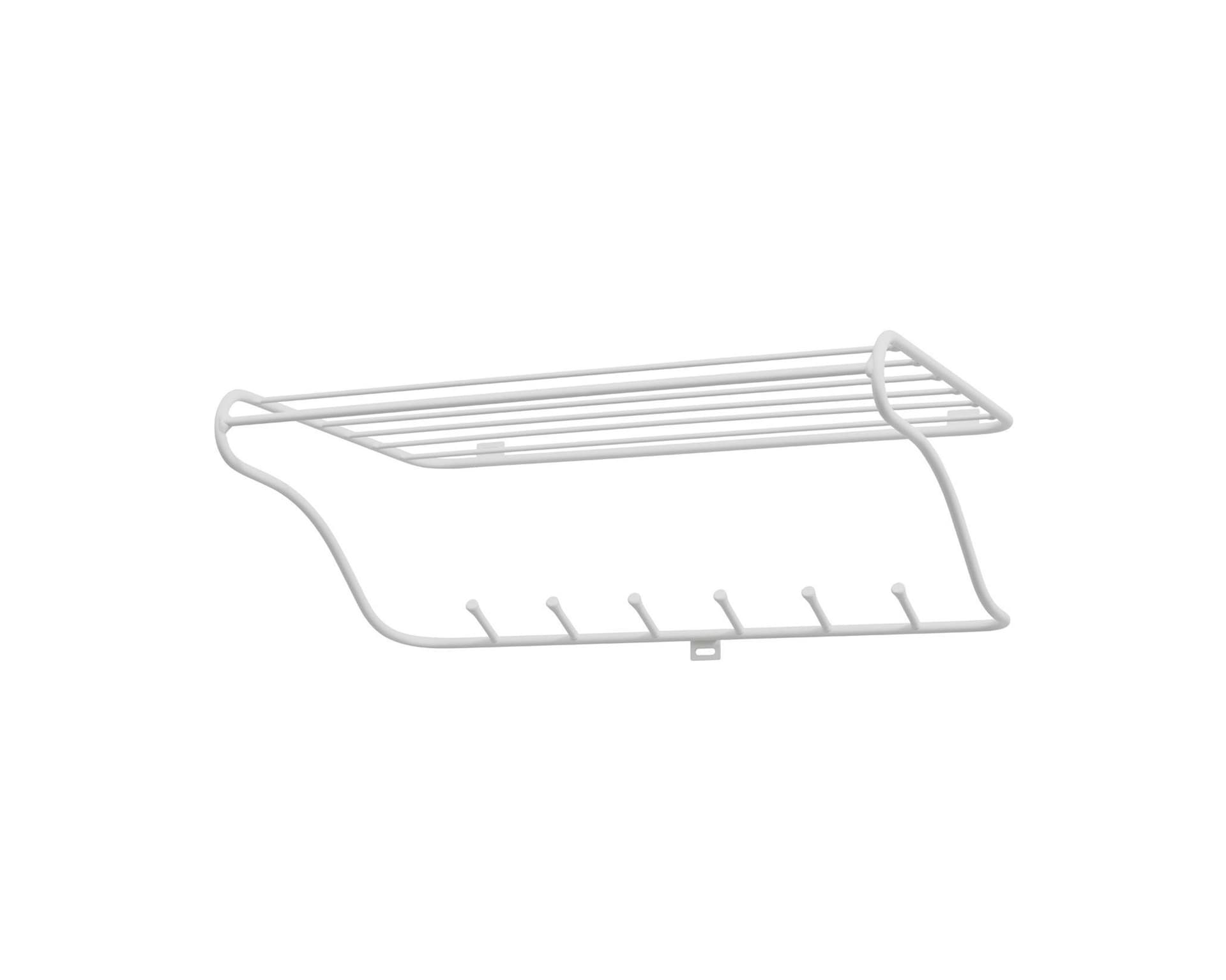 Hat Rack vägghylla vit