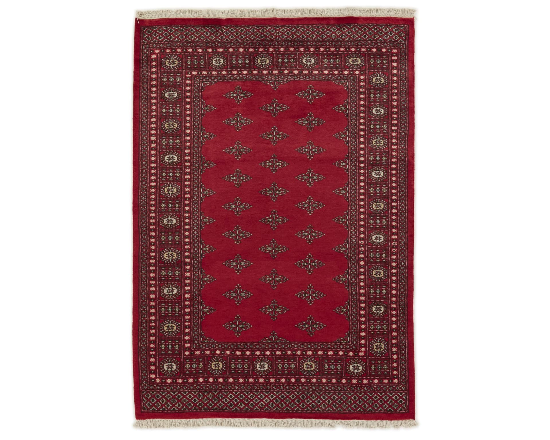 Pakistan handknotted orientalisk matta 139 x 200 cm