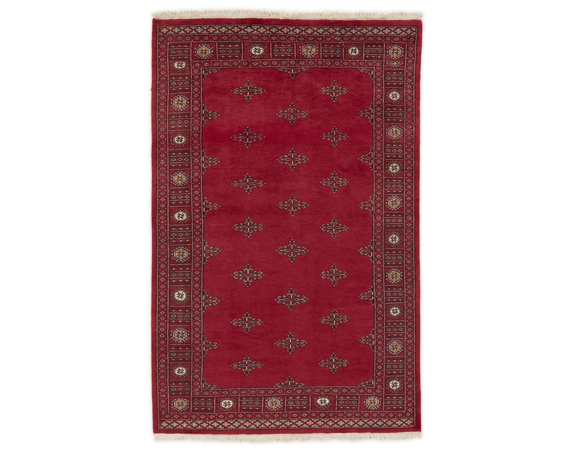 Pakistan handknotted orientalisk matta 137 x 210 cm