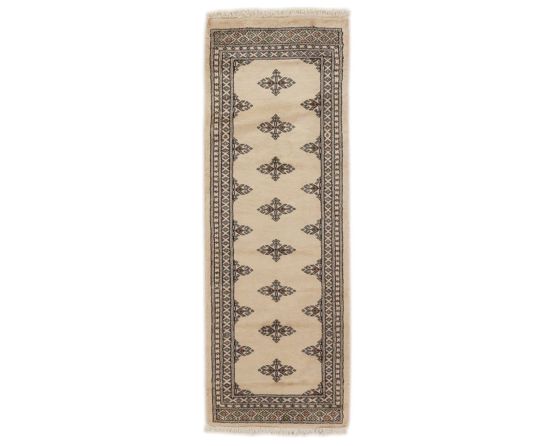 Pakistan handknotted orientalisk matta 62 x 176 cm