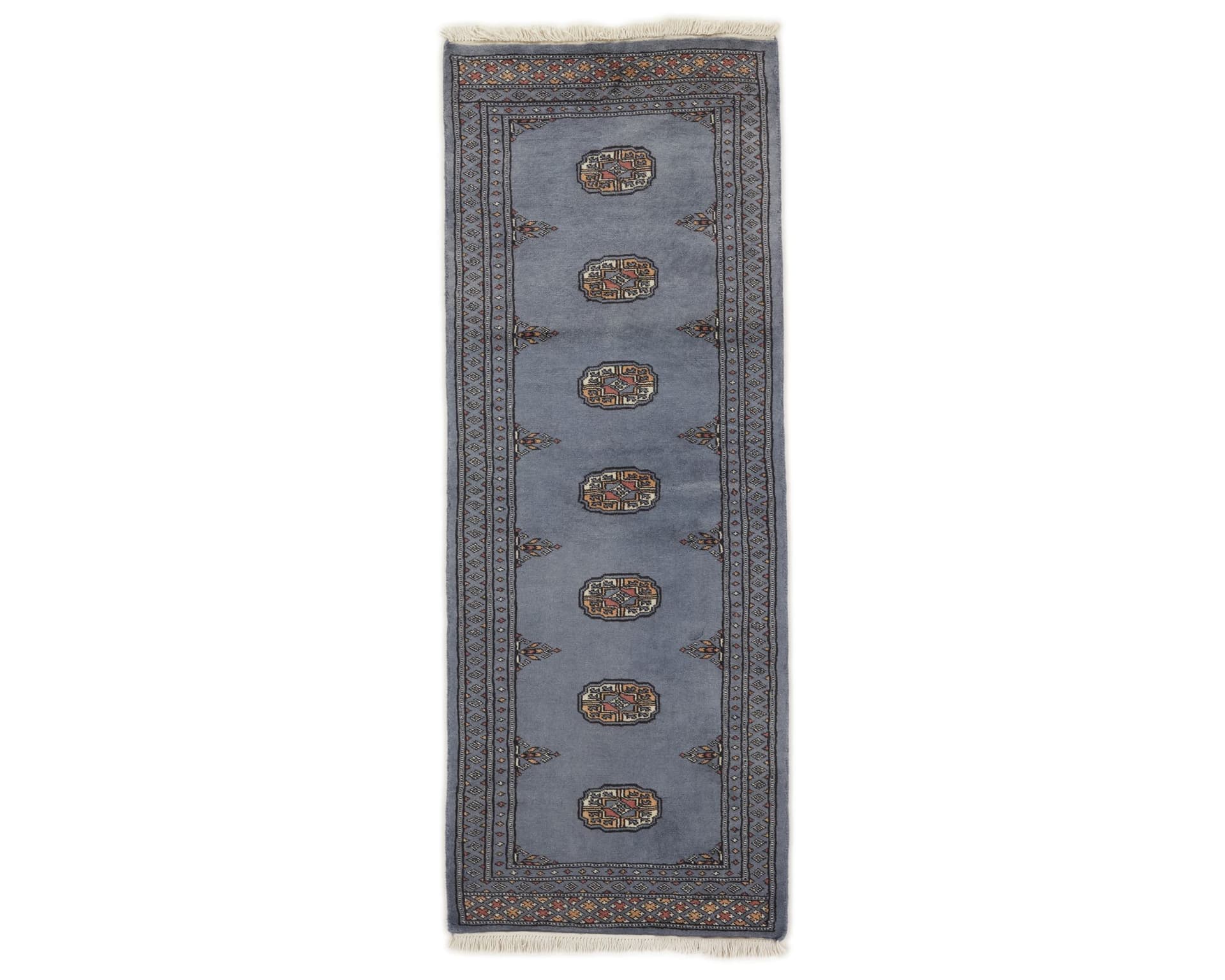 Pakistan handknotted orientalisk matta 64 x 168 cm
