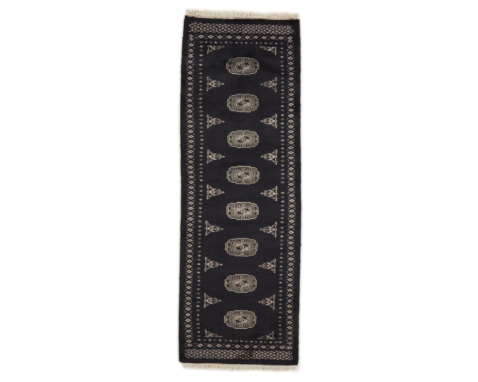 Pakistan handknotted orientalisk matta 61 x 177 cm