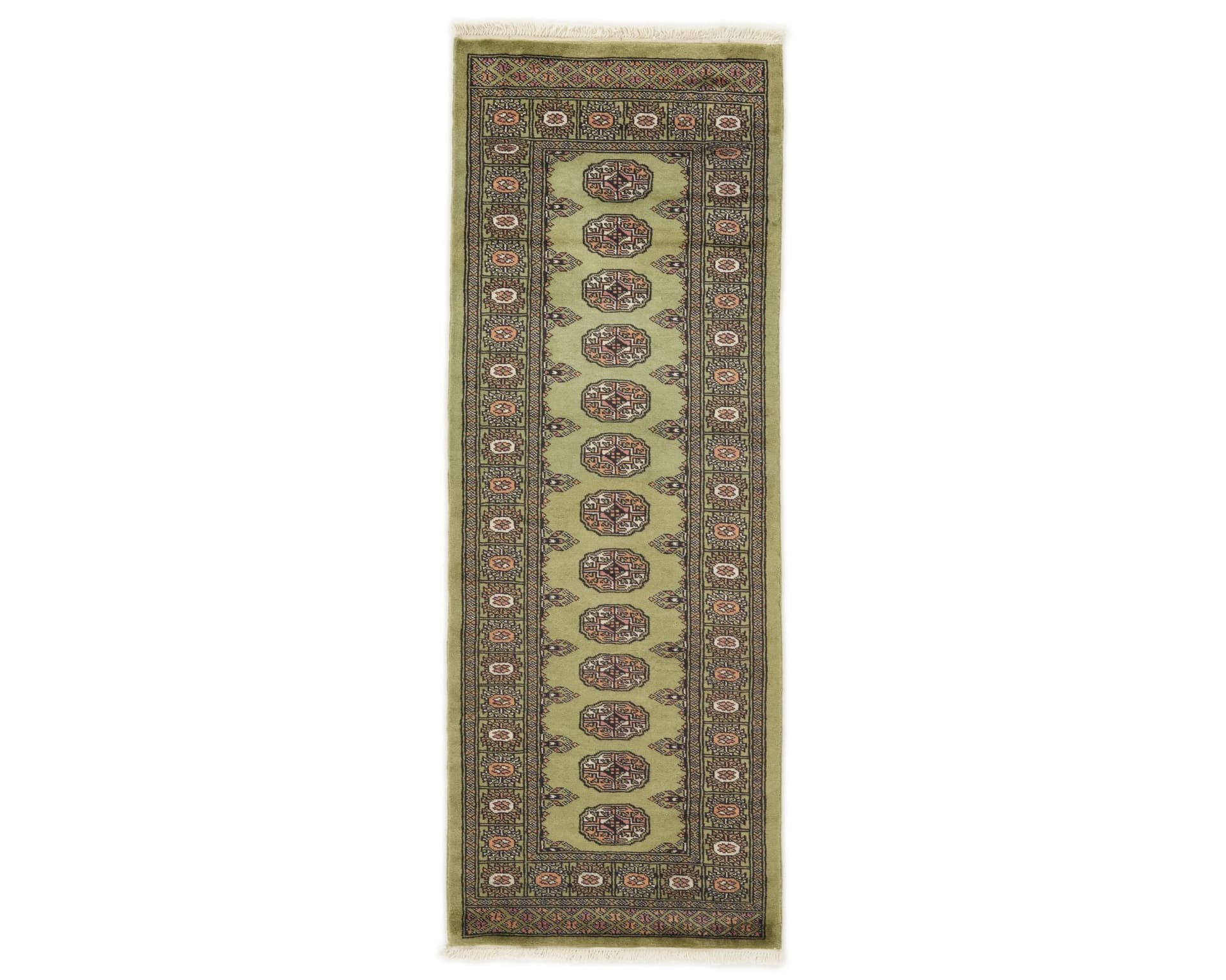 Pakistan handknotted orientalisk matta 66 x 181 cm
