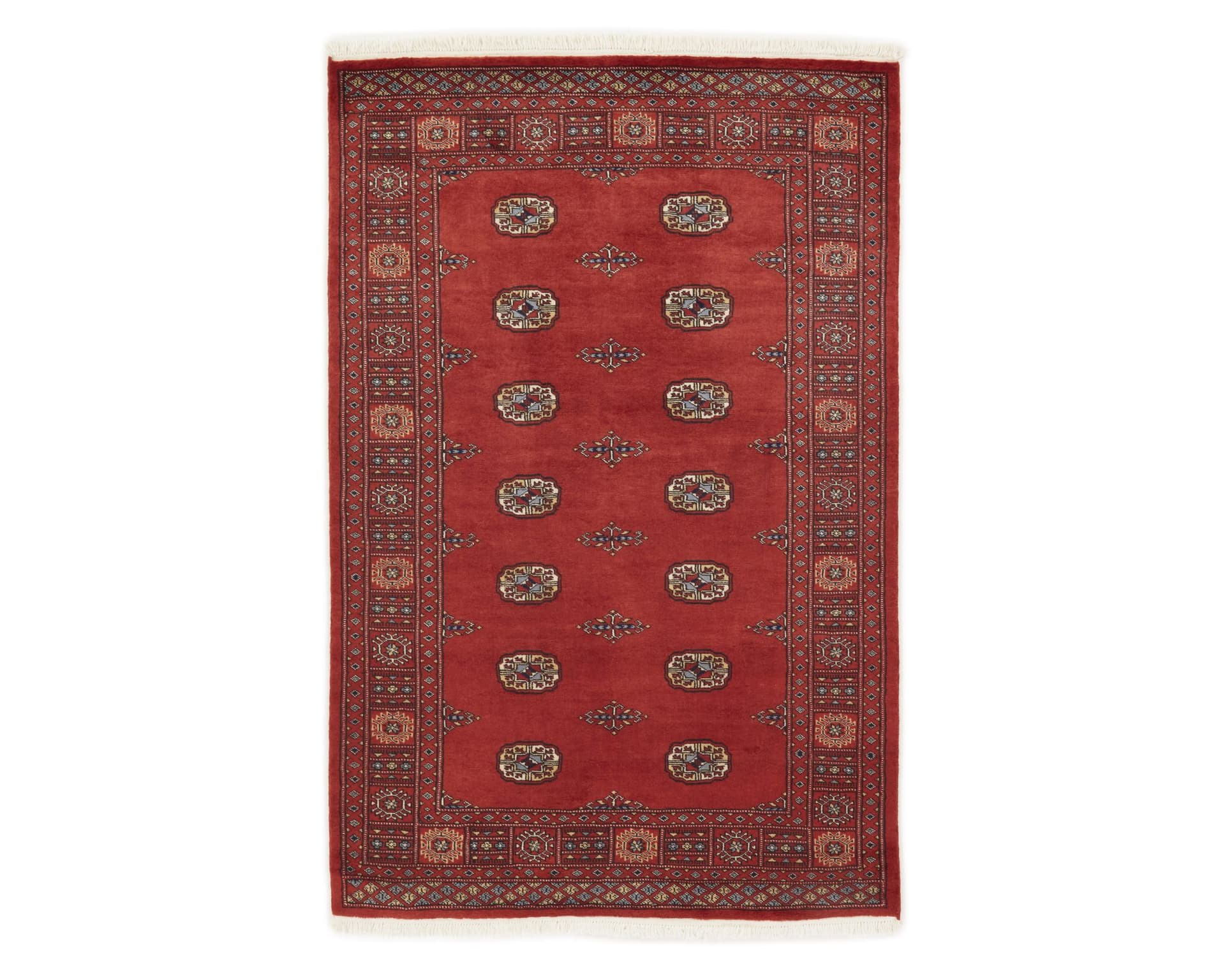 Pakistan handknotted orientalisk matta 127 x 193 cm