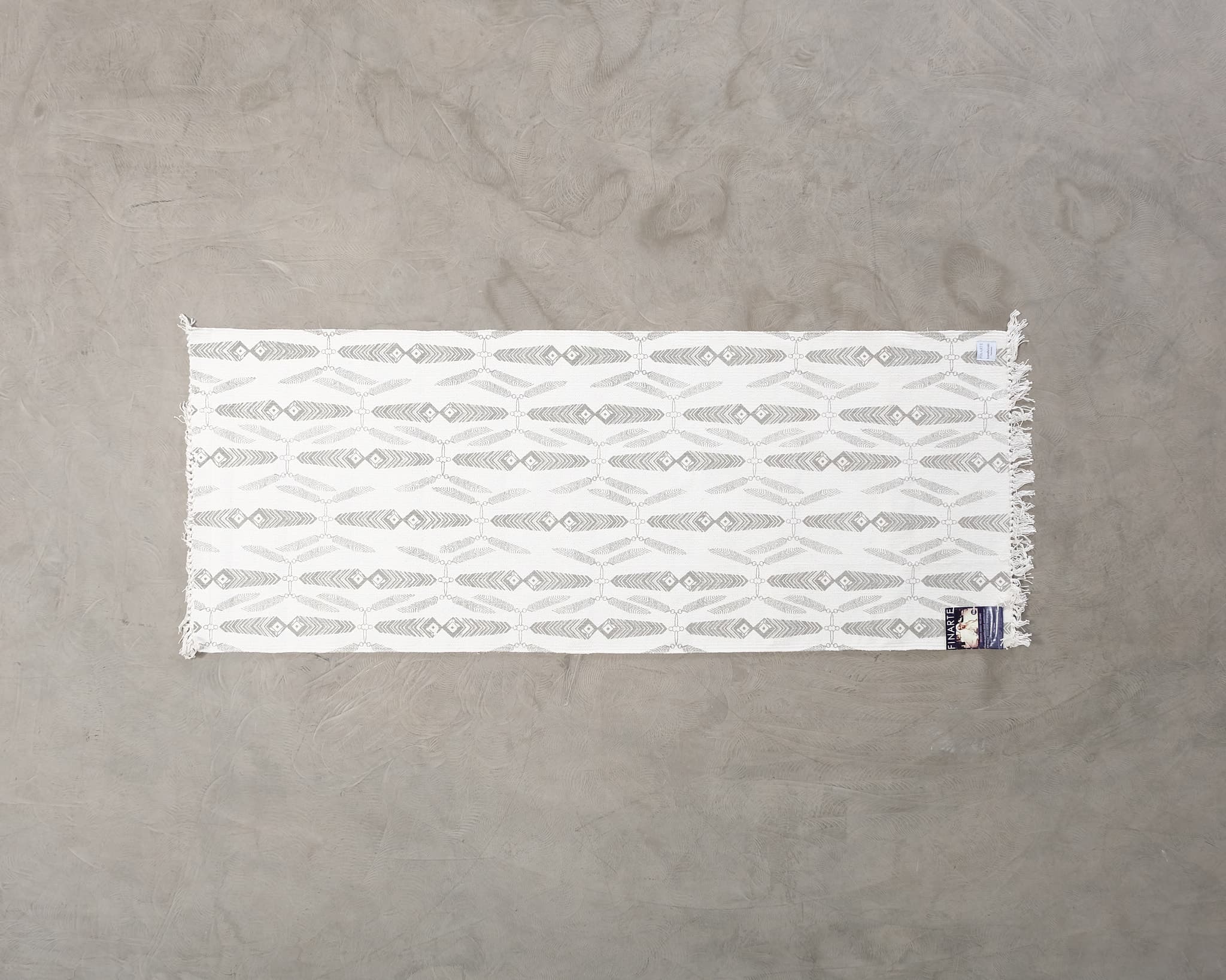 Finarte Indian Summer matta 80 x 200 cm grå