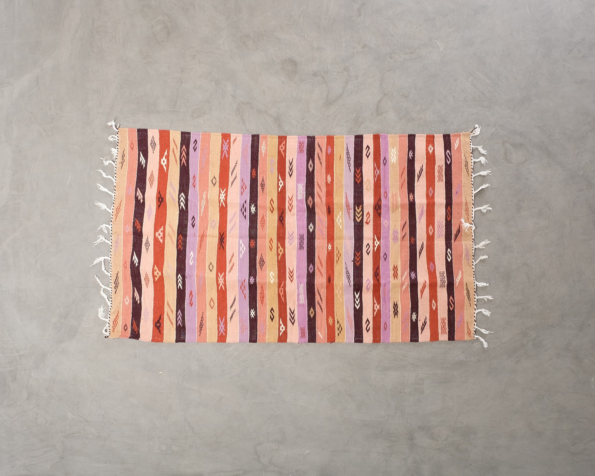 Zanafi nomadmatta röd 130 x 230 cm