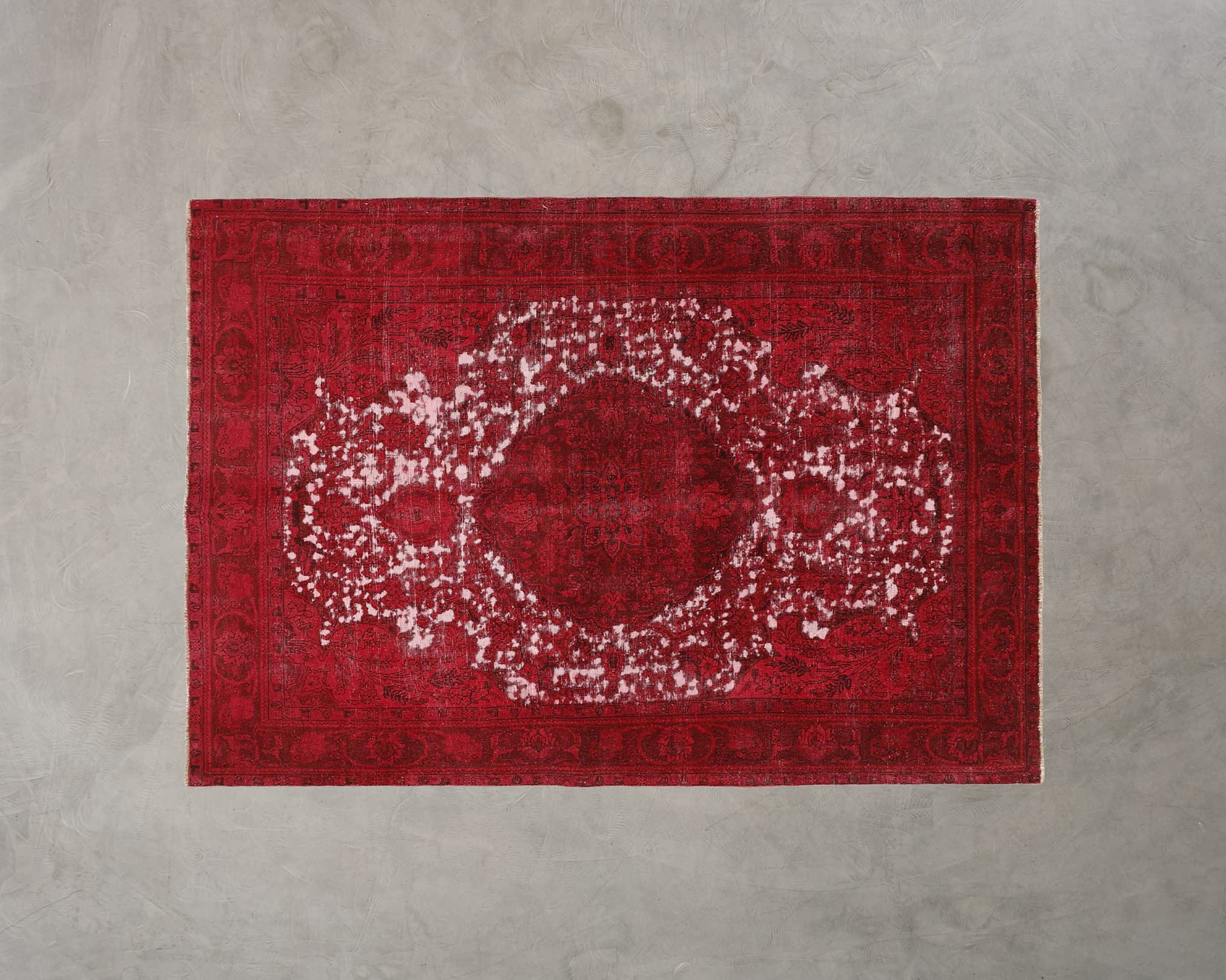 Rezas orientalisk x Vintage Royal Fine matta röd 209 x 300 cm
