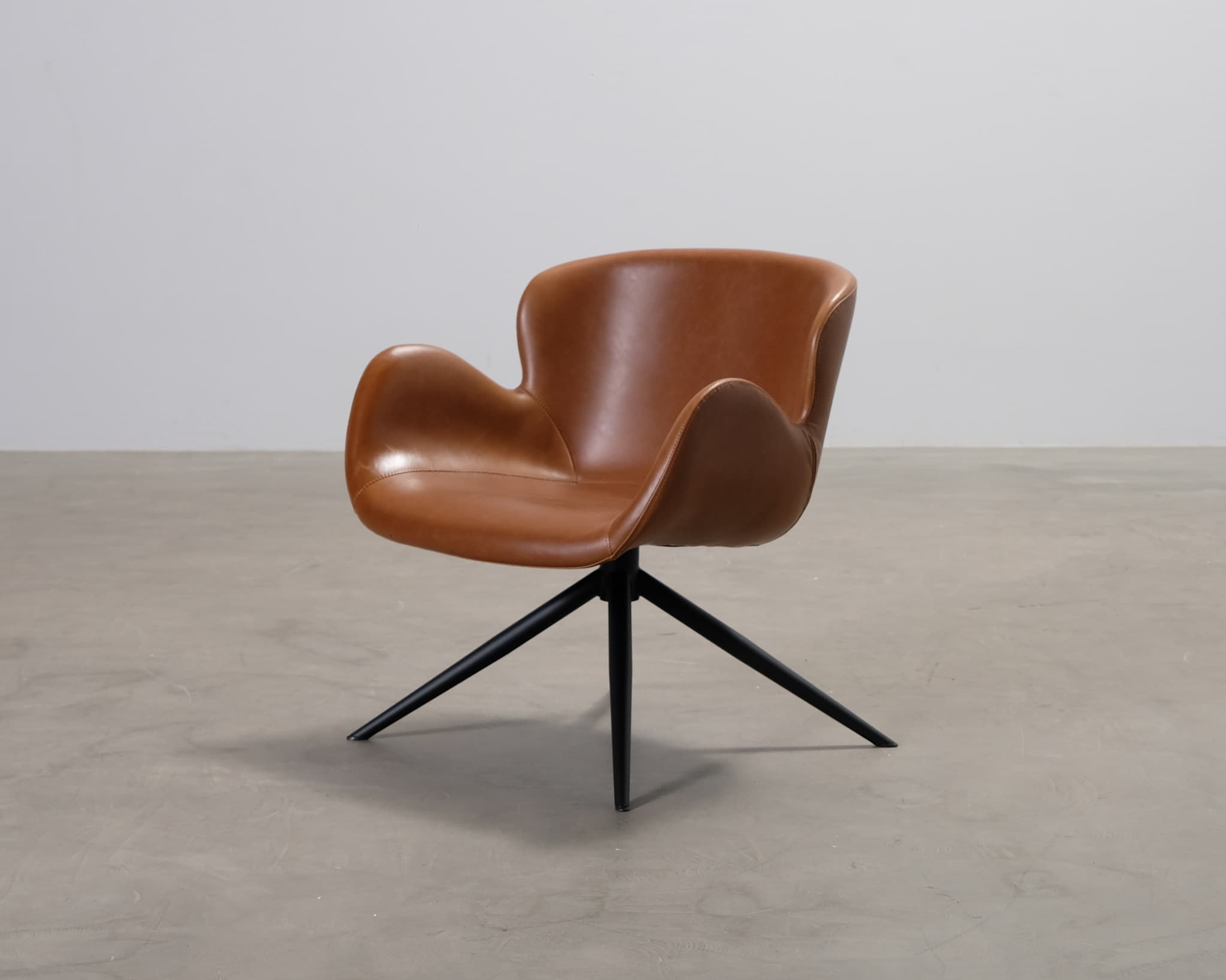 Dan-Form Gaia loungestol brun