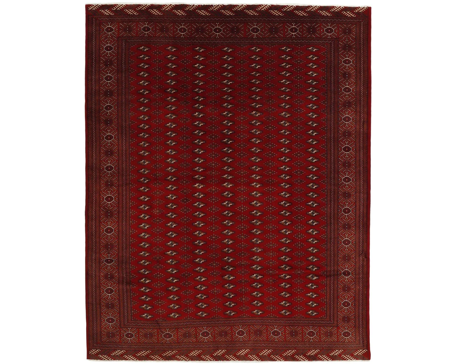 Torkaman orientalisk matta röd 258 x 327 cm