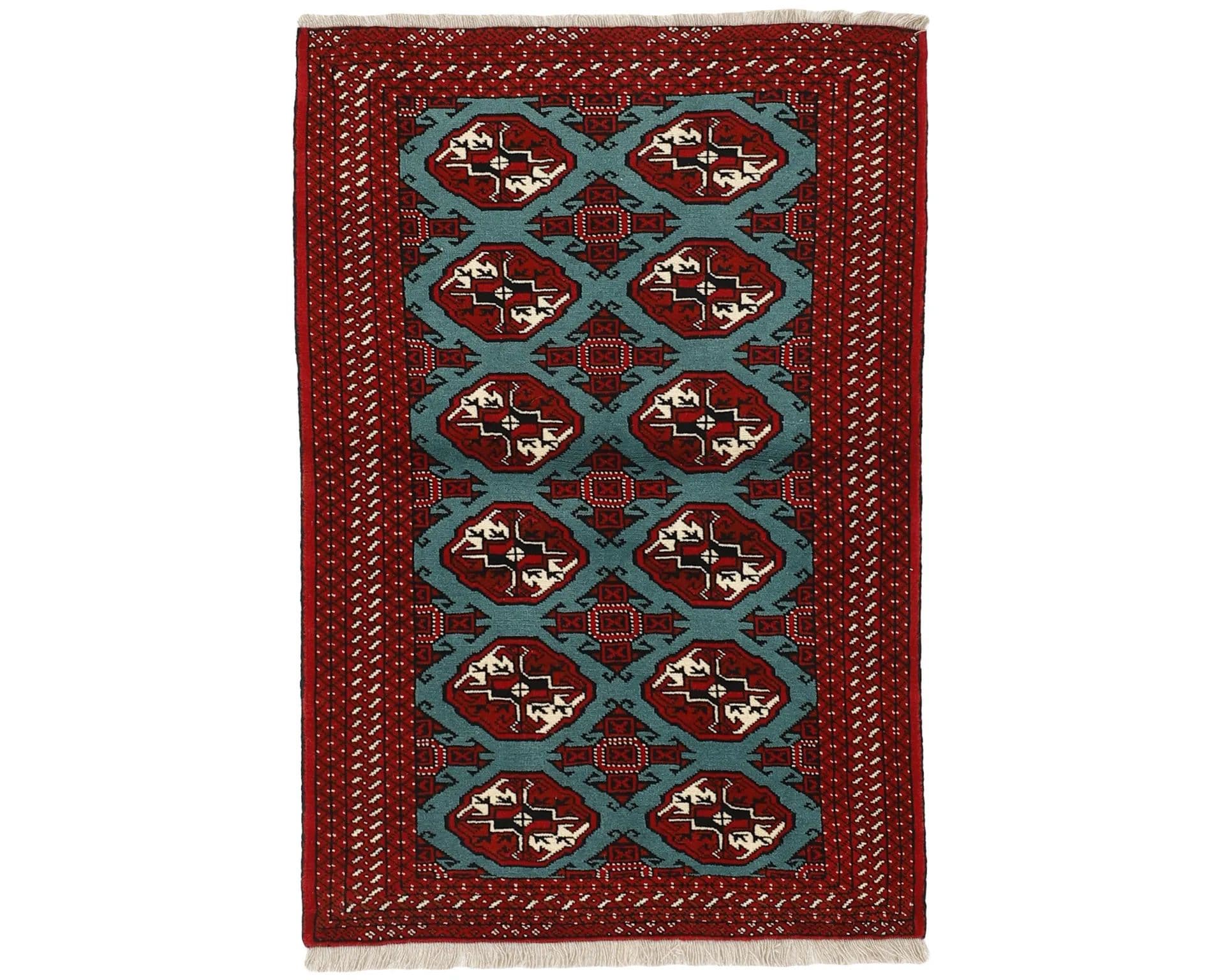 Rezas orientalisk x Torkaman matta 100 x 147 cm