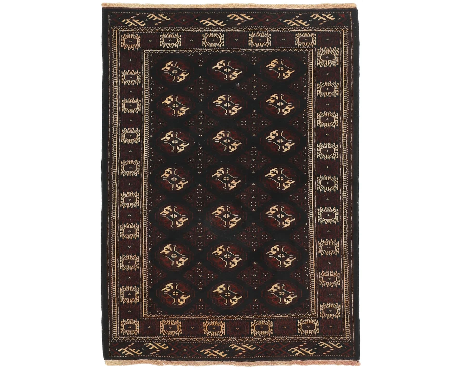 Rezas orientalisk x Torkaman matta 117 x 165 cm