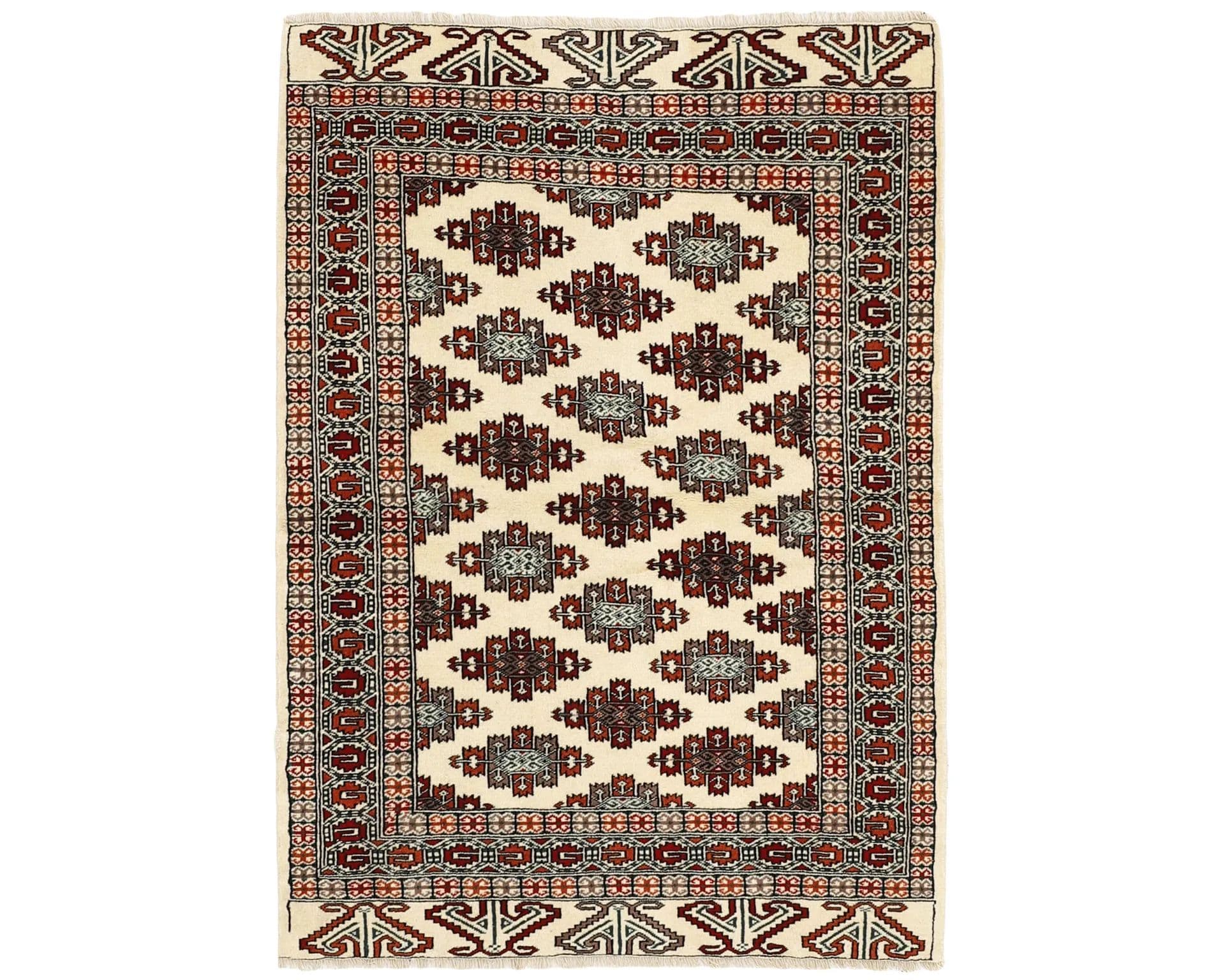 Rezas orientalisk x Torkaman matta 108 x 148 cm