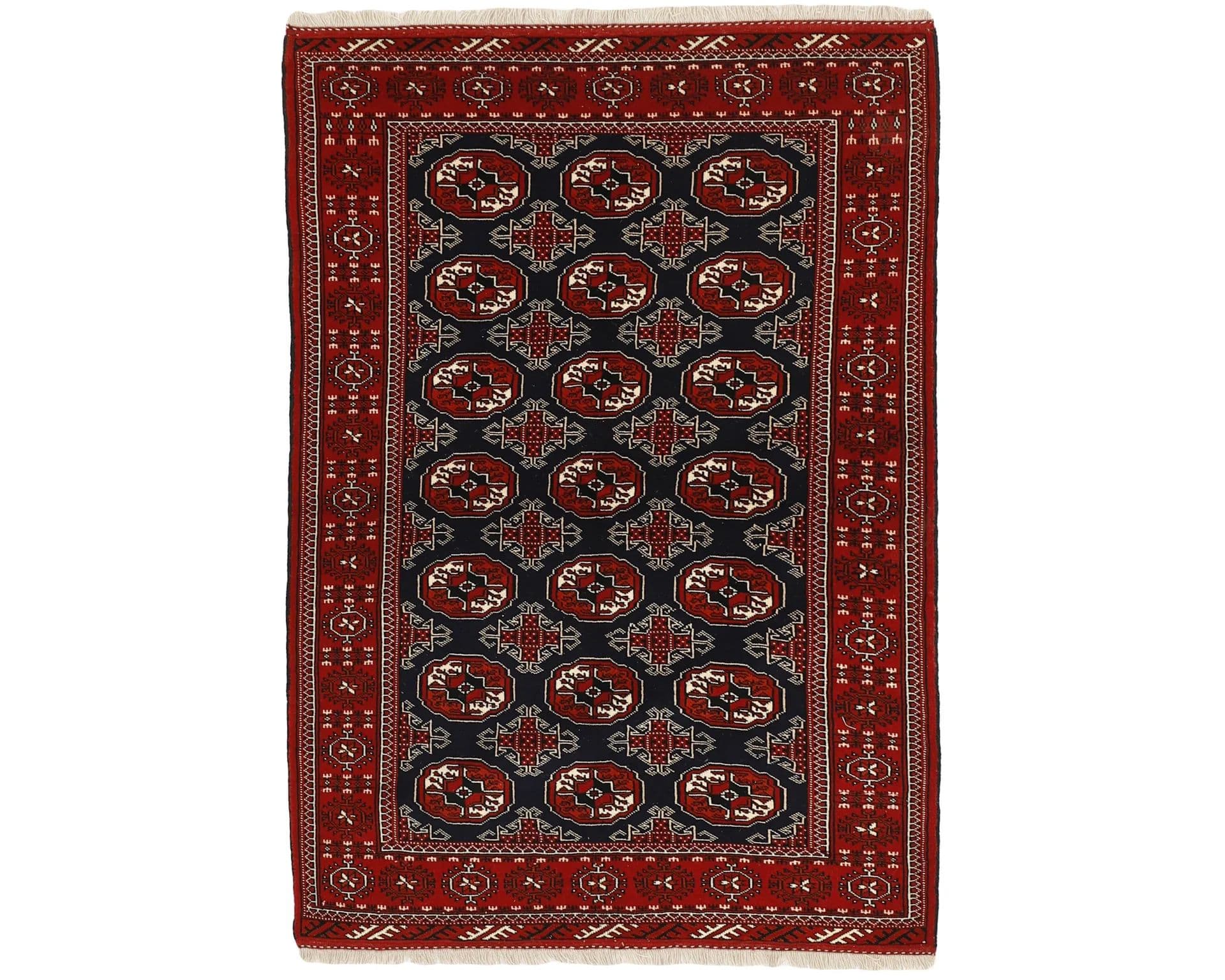 Rezas orientalisk x Torkaman matta 134 x 197 cm