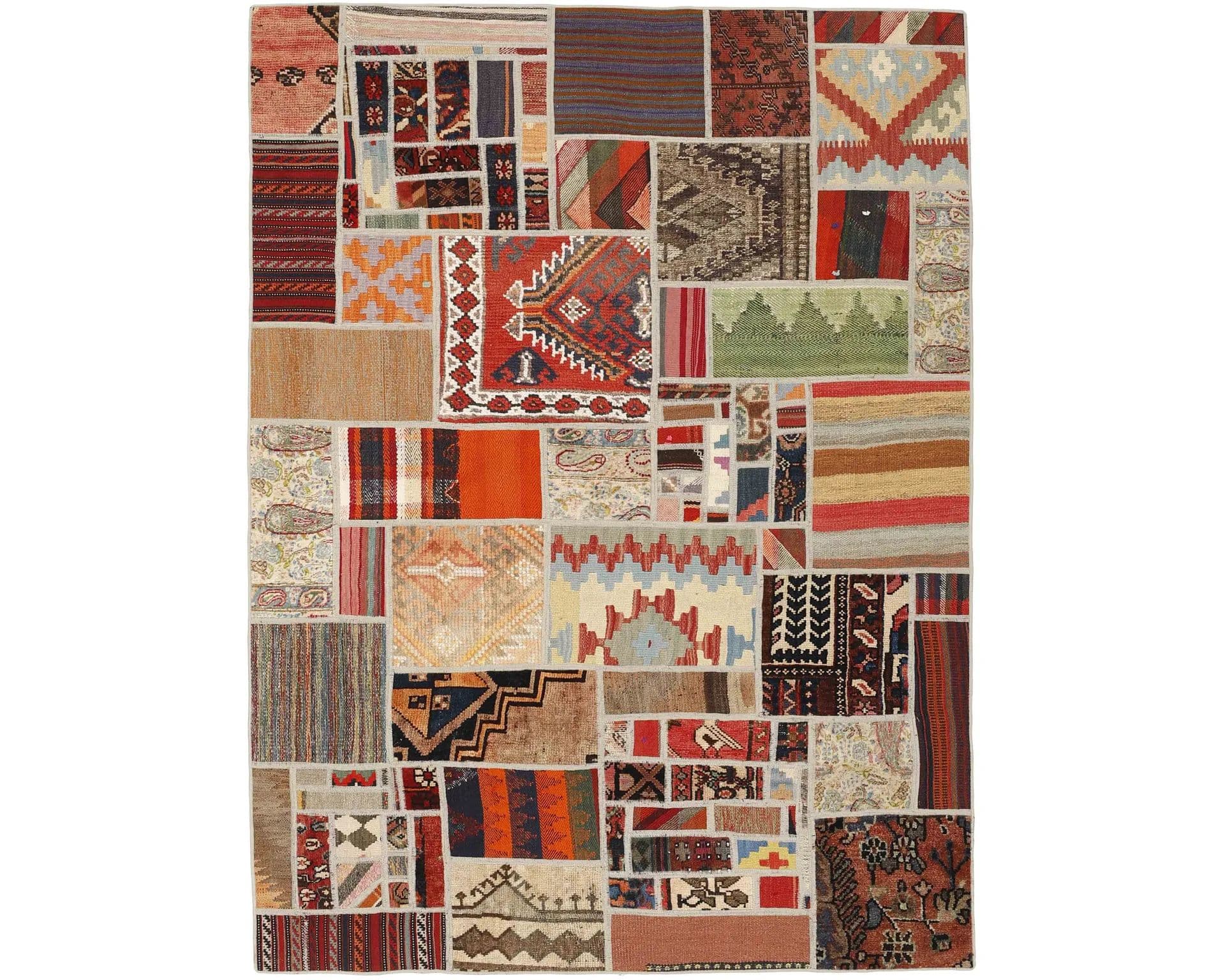 Rezas orientalisk x Tekkeh Kelim matta 140 x 200 cm