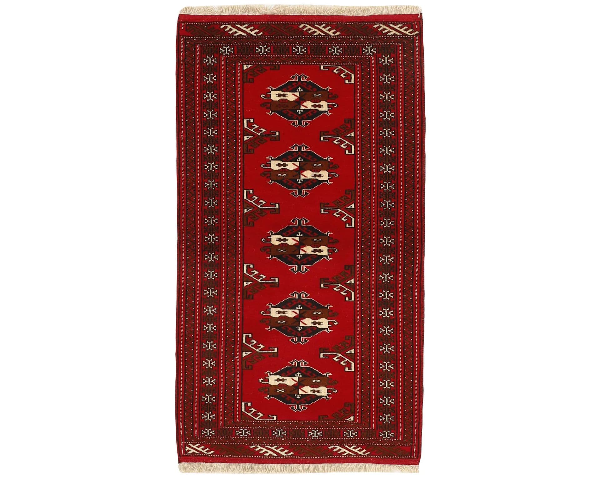 Rezas orientalisk x Torkaman matta 90 x 159 cm