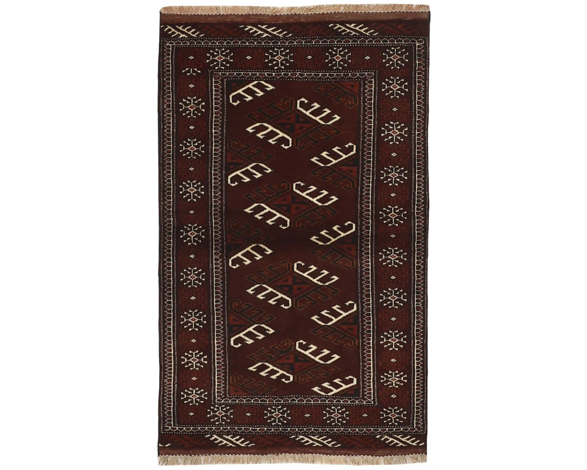 Rezas orientalisk x Torkaman matta 90 x 146 cm