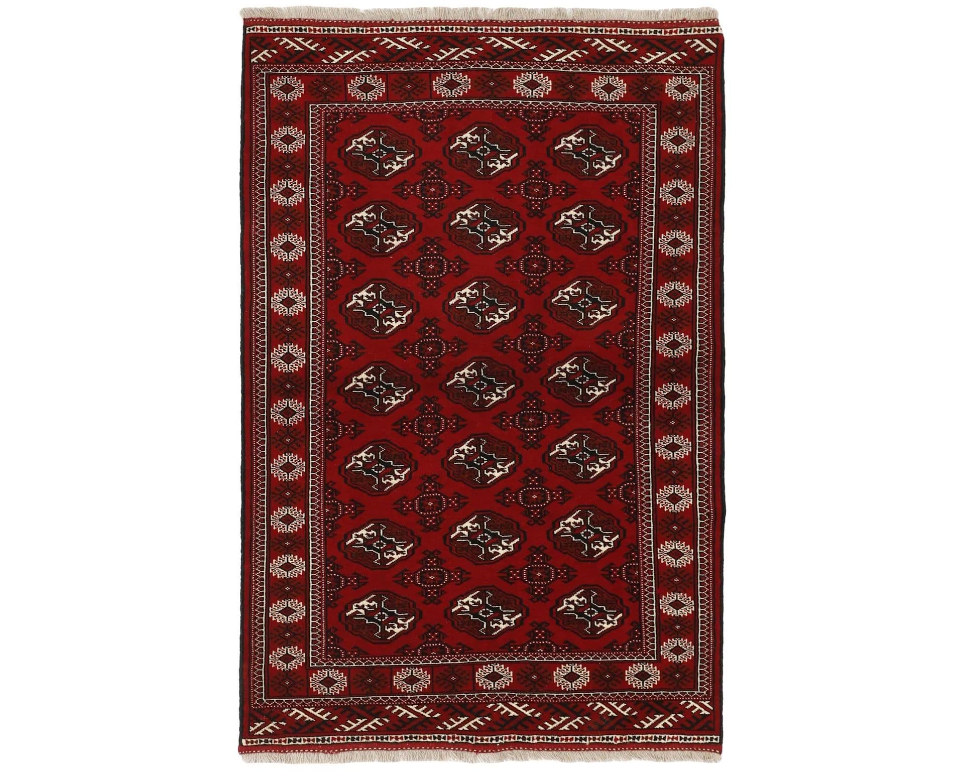 Rezas orientalisk x Torkaman matta 134 x 203 cm
