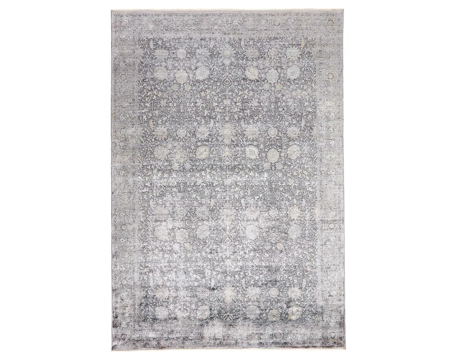 Rezas Abstract matta grå 200 x 300 cm