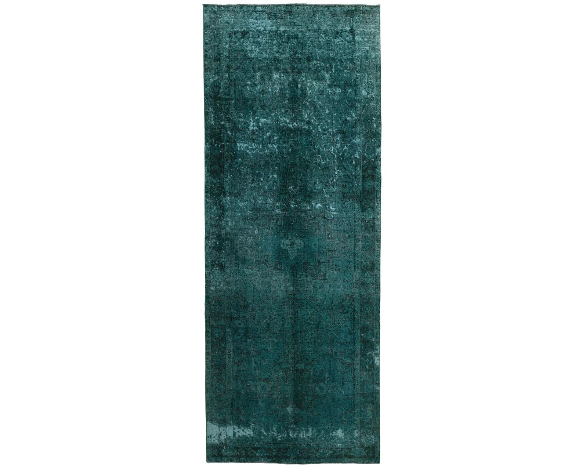 Vintage Royal orientalisk matta turkos 145 x 376 cm