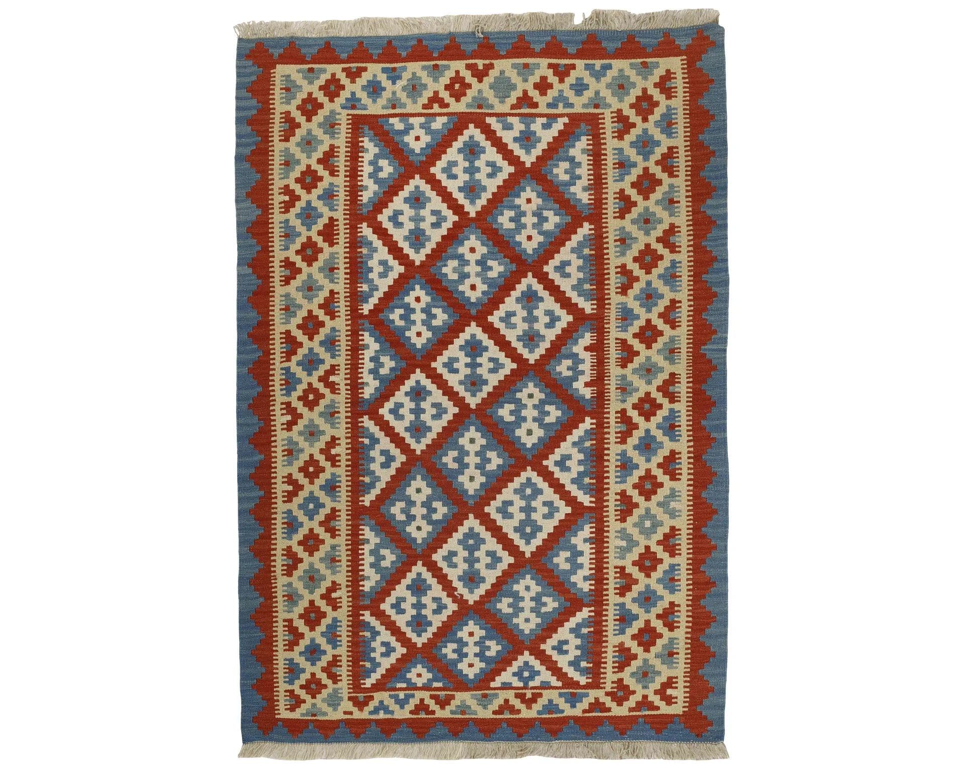 Rezas orientalisk x Kelim matta 123 x 182 cm