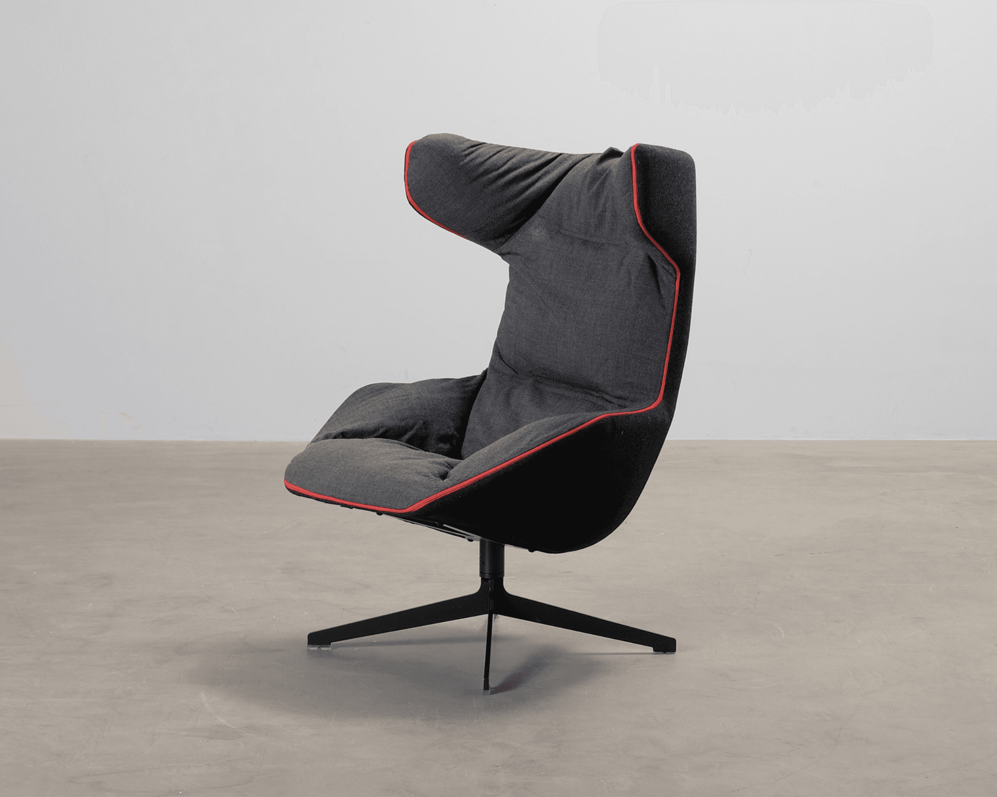 Moroso Take a Line For A Walk fåtölj grå