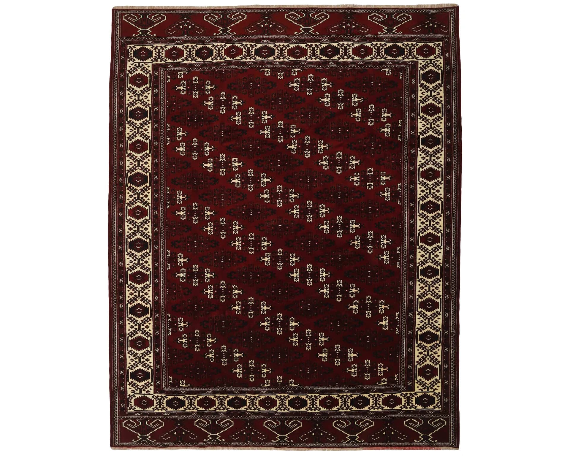 Rezas orientalisk x Torkaman matta 305 x 382 cm