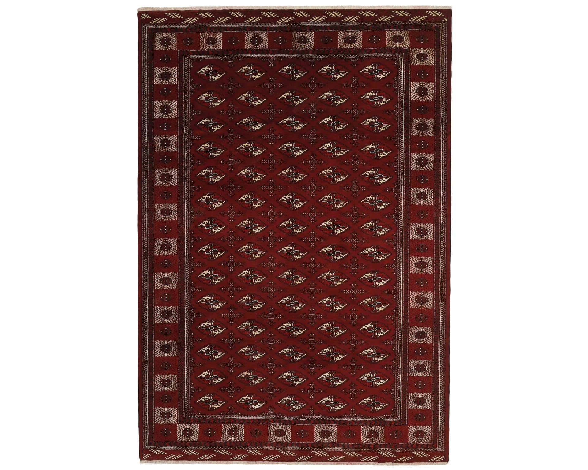 Torkaman orientalisk matta röd 263 x 384 cm