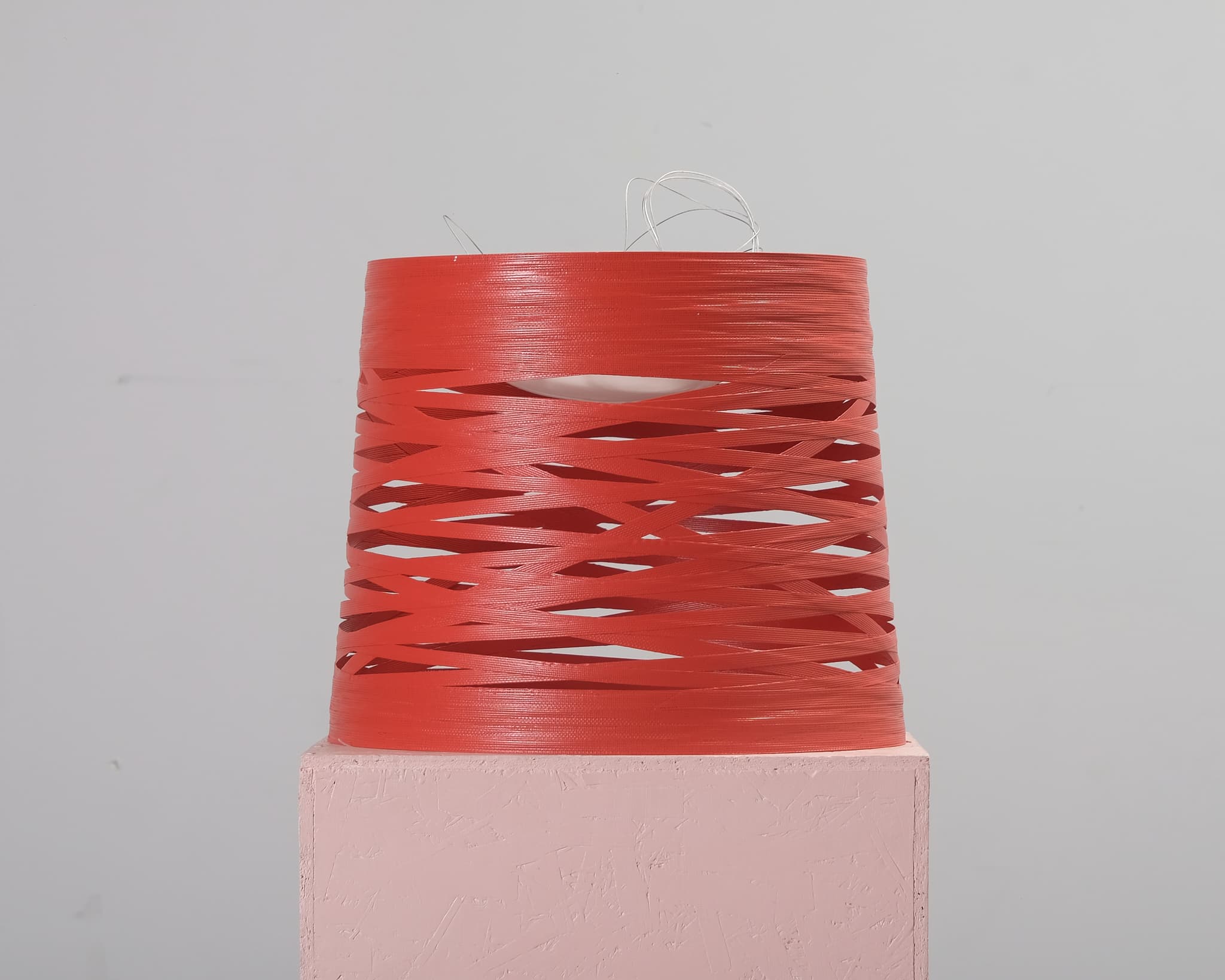 Foscarini Tress pendellampa röd