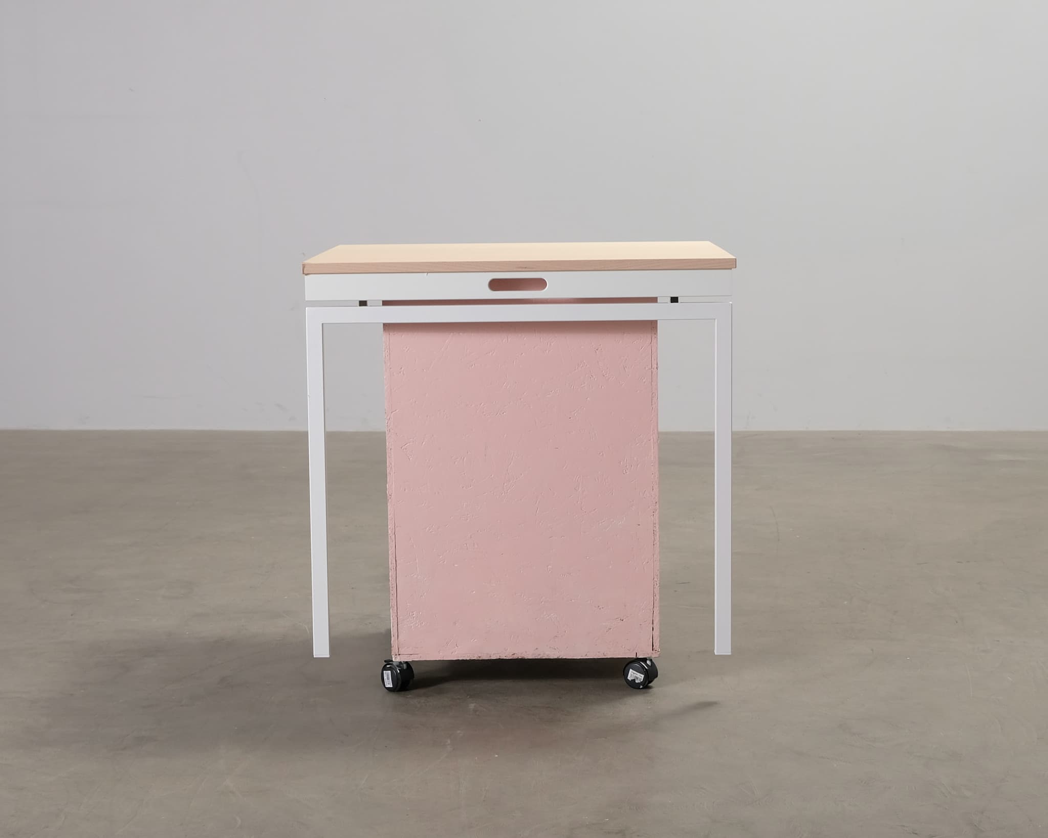 String Furniture klaffbord trä / vit