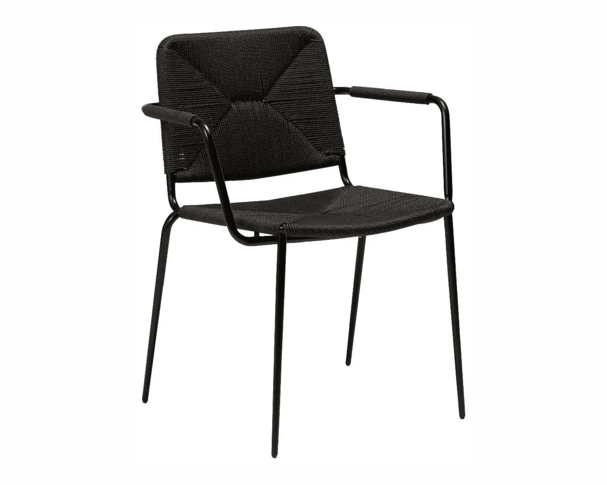 Dan-Form Stiletto stol svart