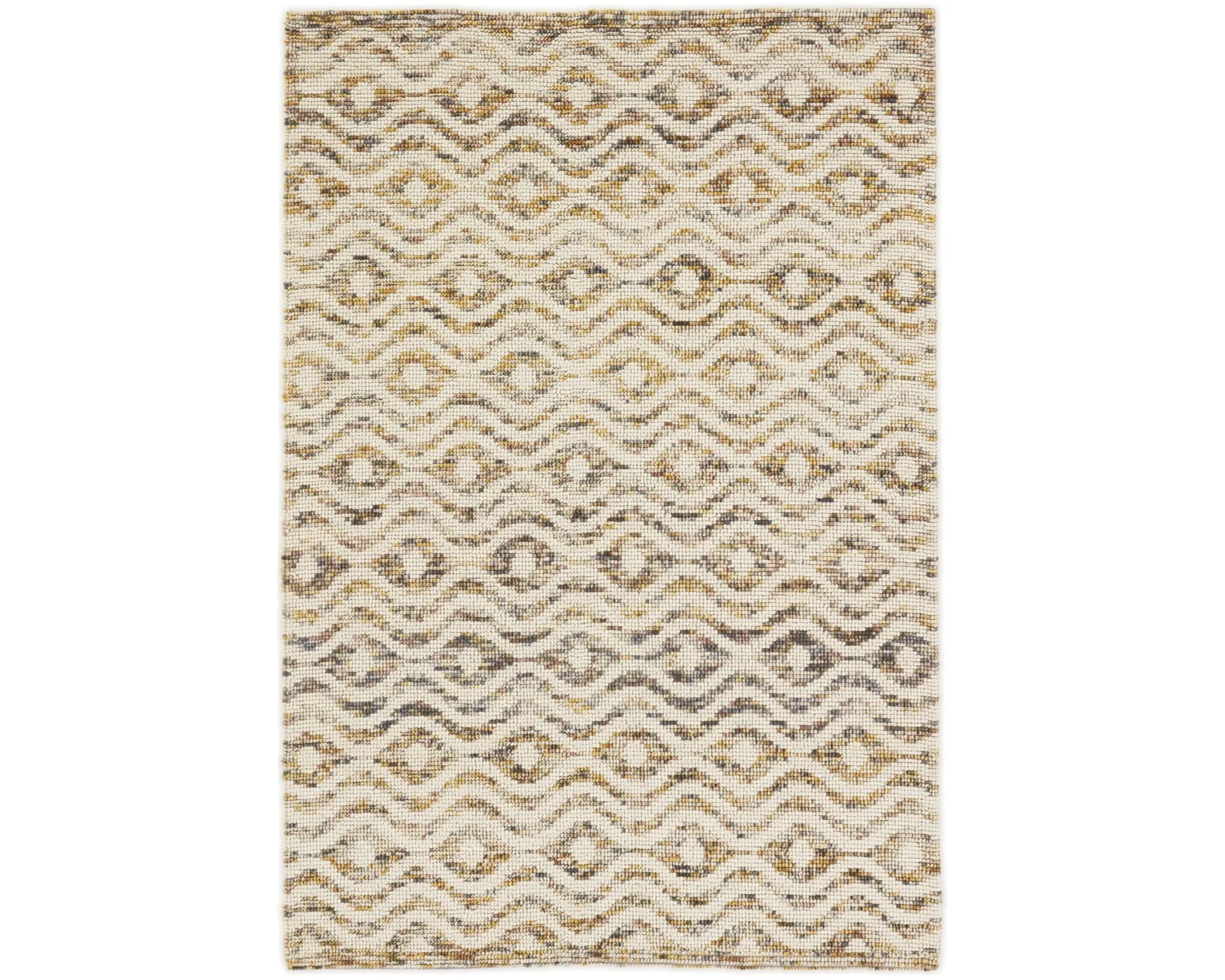 Modern Flatweave Mix orientalisk matta beige 230 x 160 cm