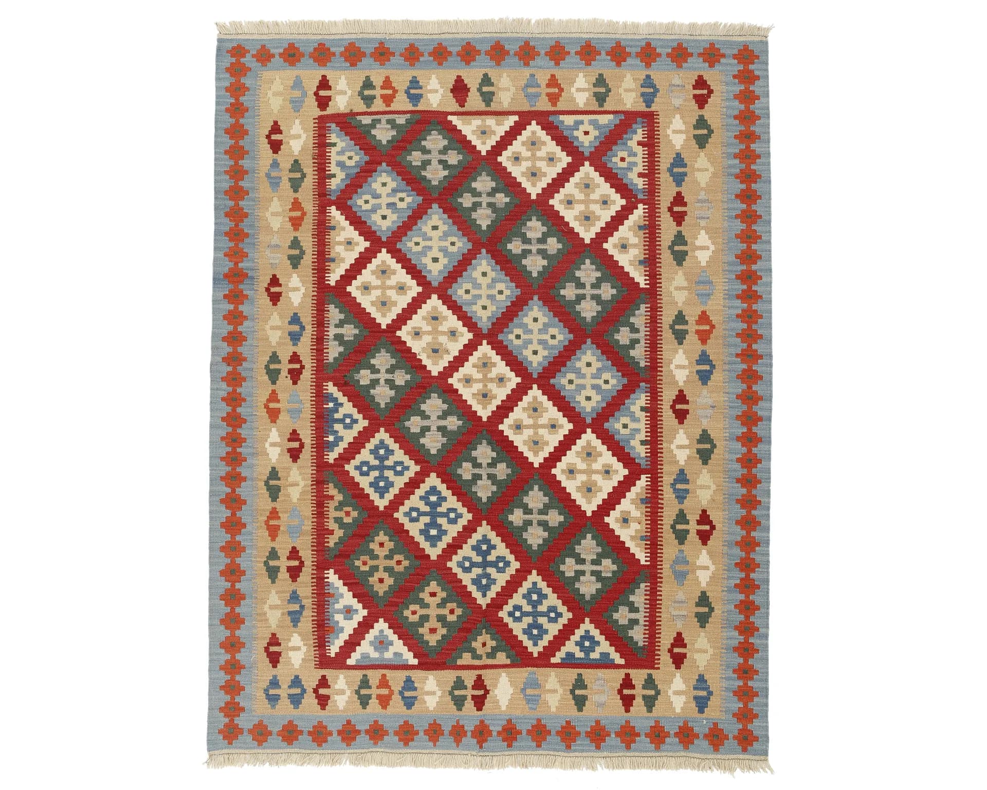 Kelim orientalisk matta 156 x 201 cm