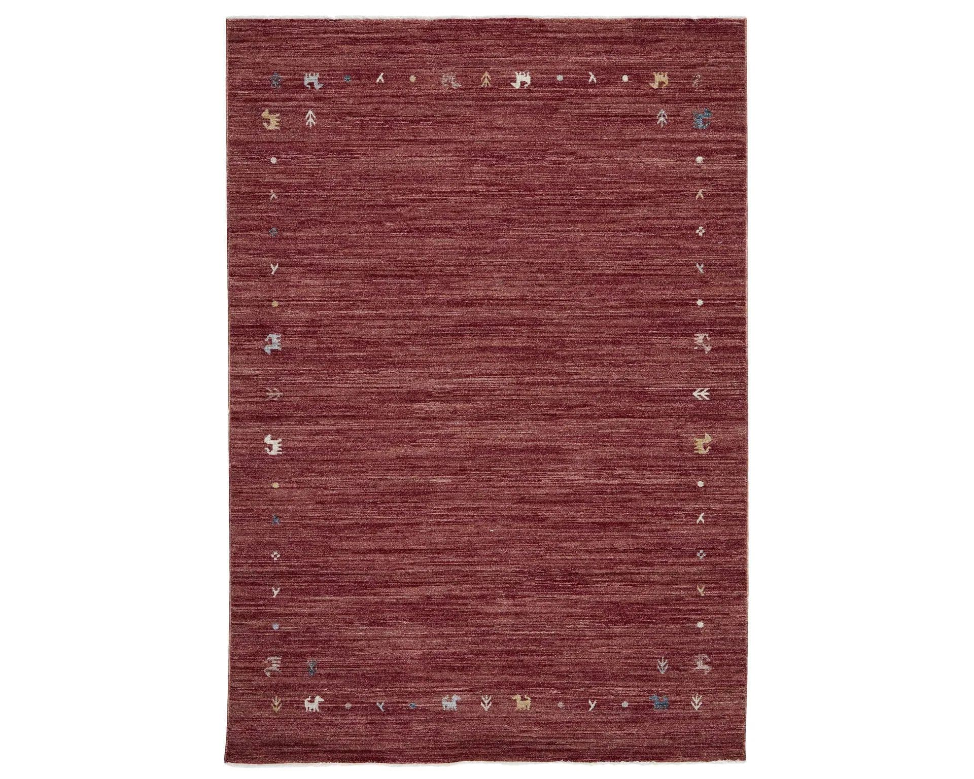 Everyday Gabbeh orientalisk matta röd 170 x 240 cm