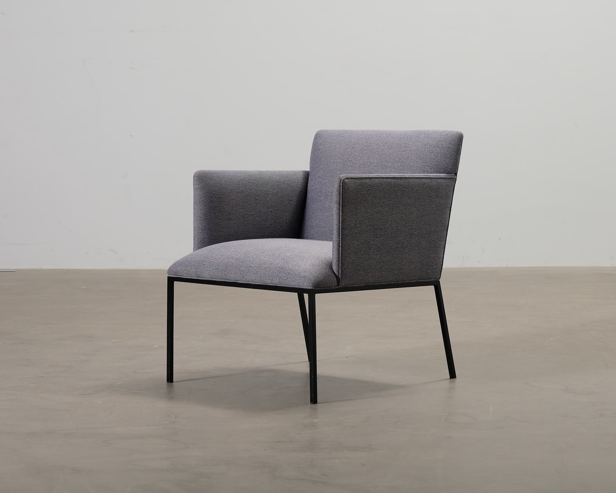 Fogia Tondo fåtölj blågrå