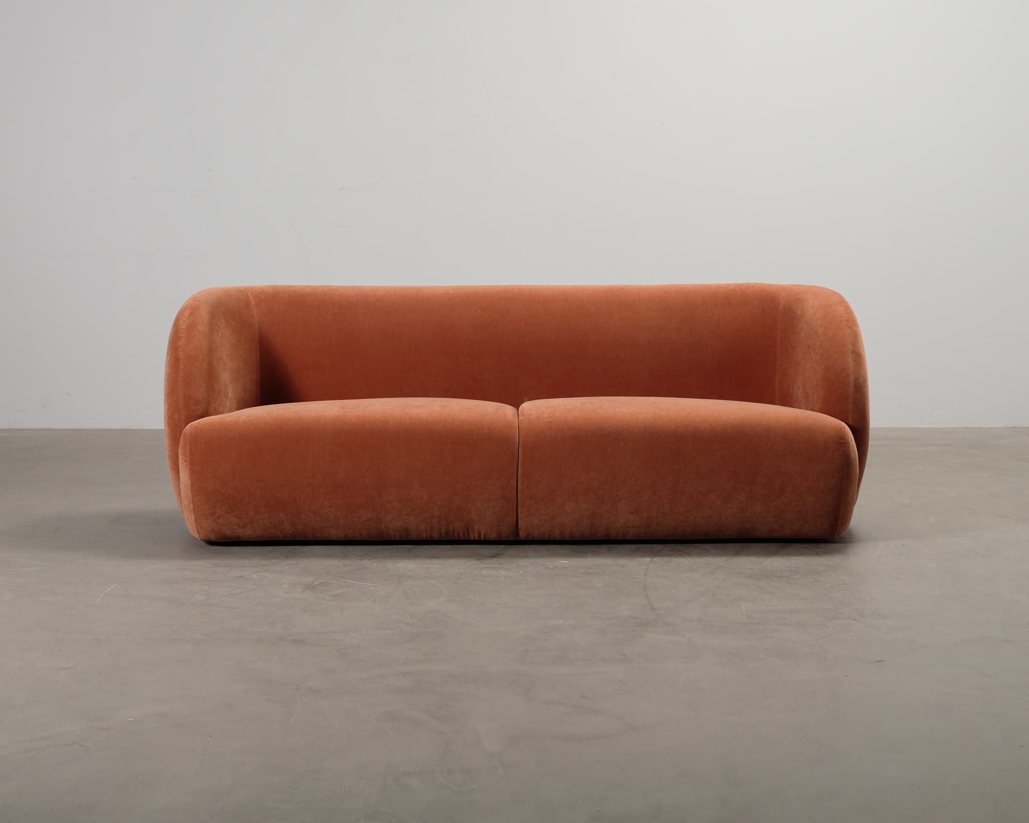 Sofacompany Paula 3-sits soffa roströd