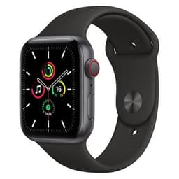 Apple Watch SE GPS Space Grey Aluminium 44mm Black Sport Band - Good